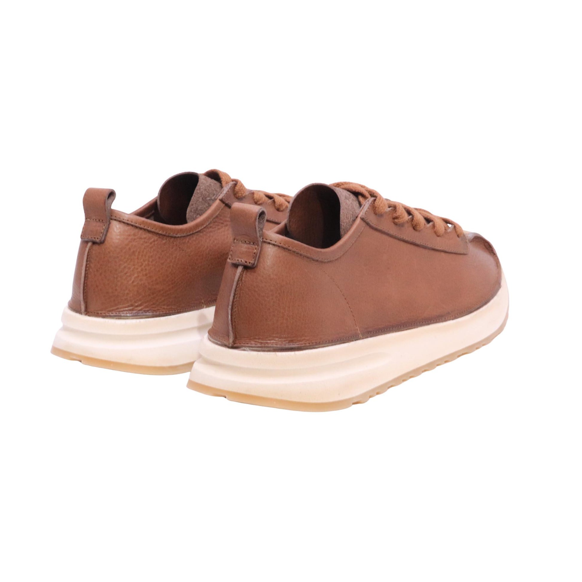 MOMA 11501 Arizona sneaker uomo in pelle testa di moro casual Made in Italy 