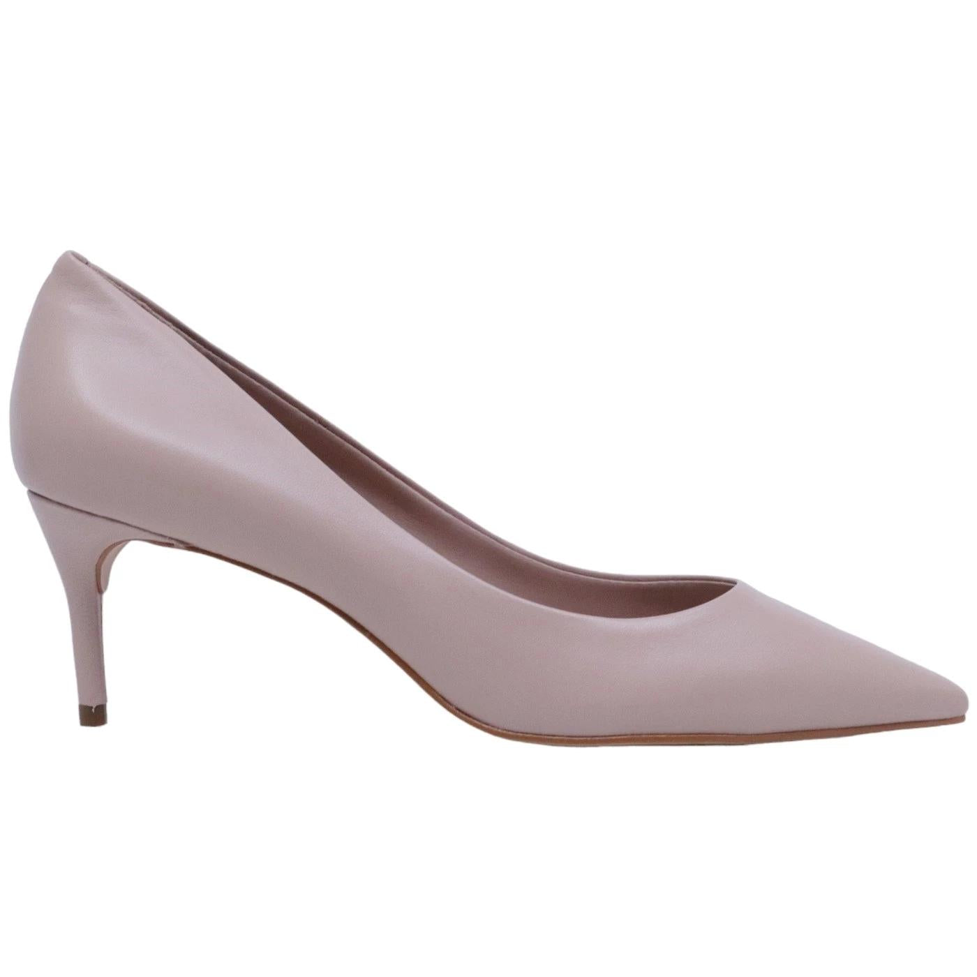 Décolleté donna Carrano in pelle di colore beige 