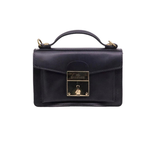 Borsa Campomaggi C036891 in morbida pelle vacchetta di colore nero 