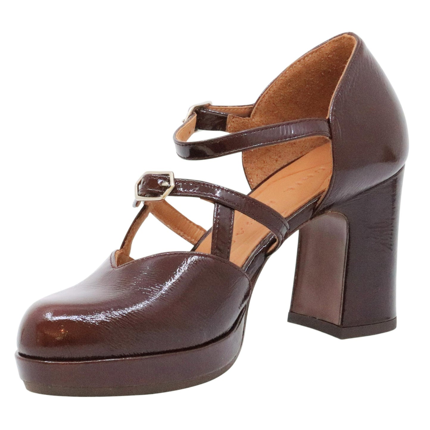 Decolletè Chie Mihara Dacca47 in pelle lucida bordeaux 