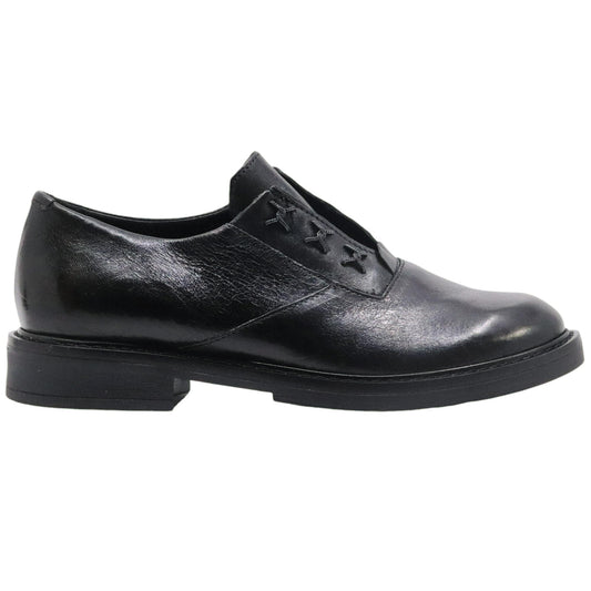 Scarpa Mjus T81107 da donna in pelle nera 