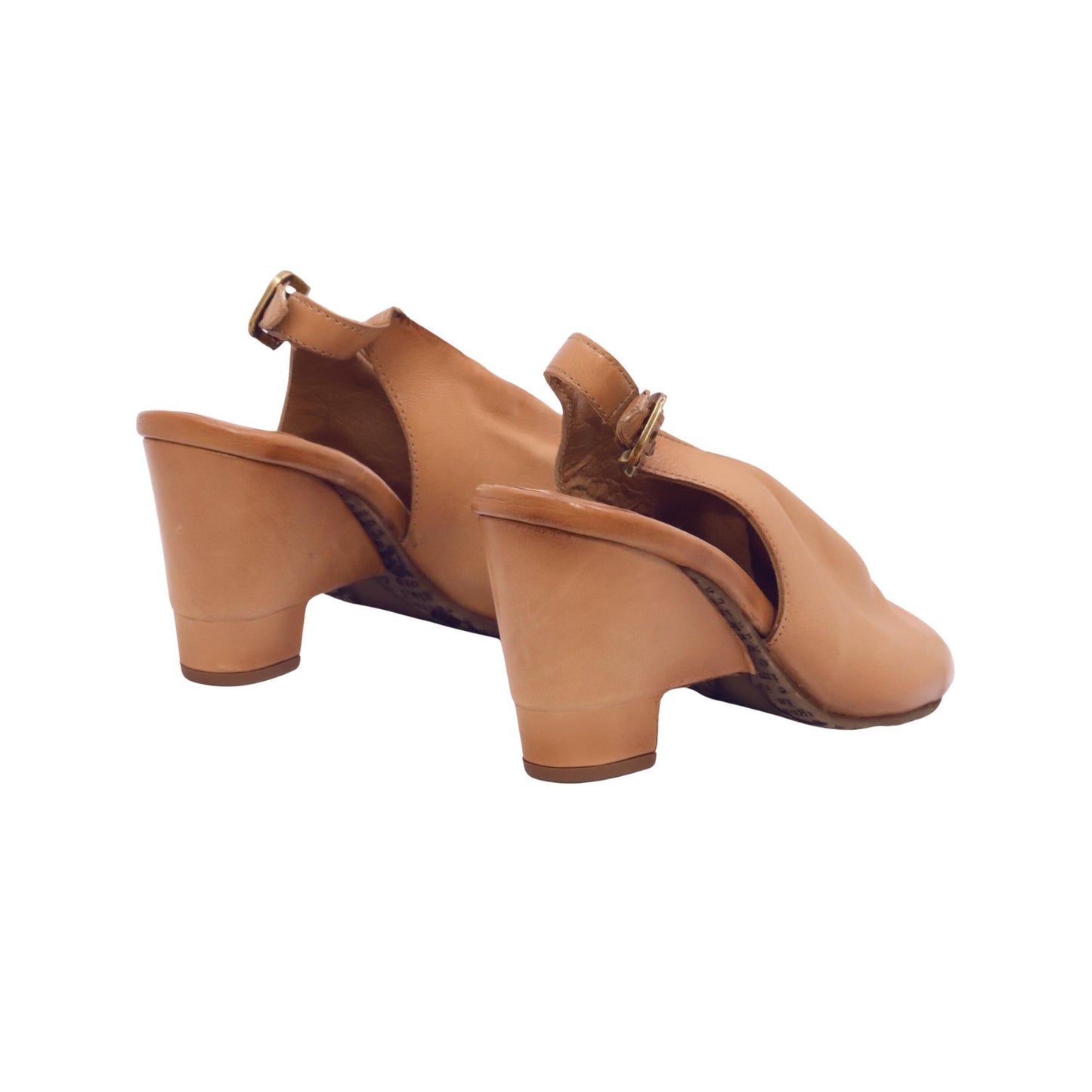 A.S.98 Tabiha C35004 sandalo donna in pelle color grano con tacco 