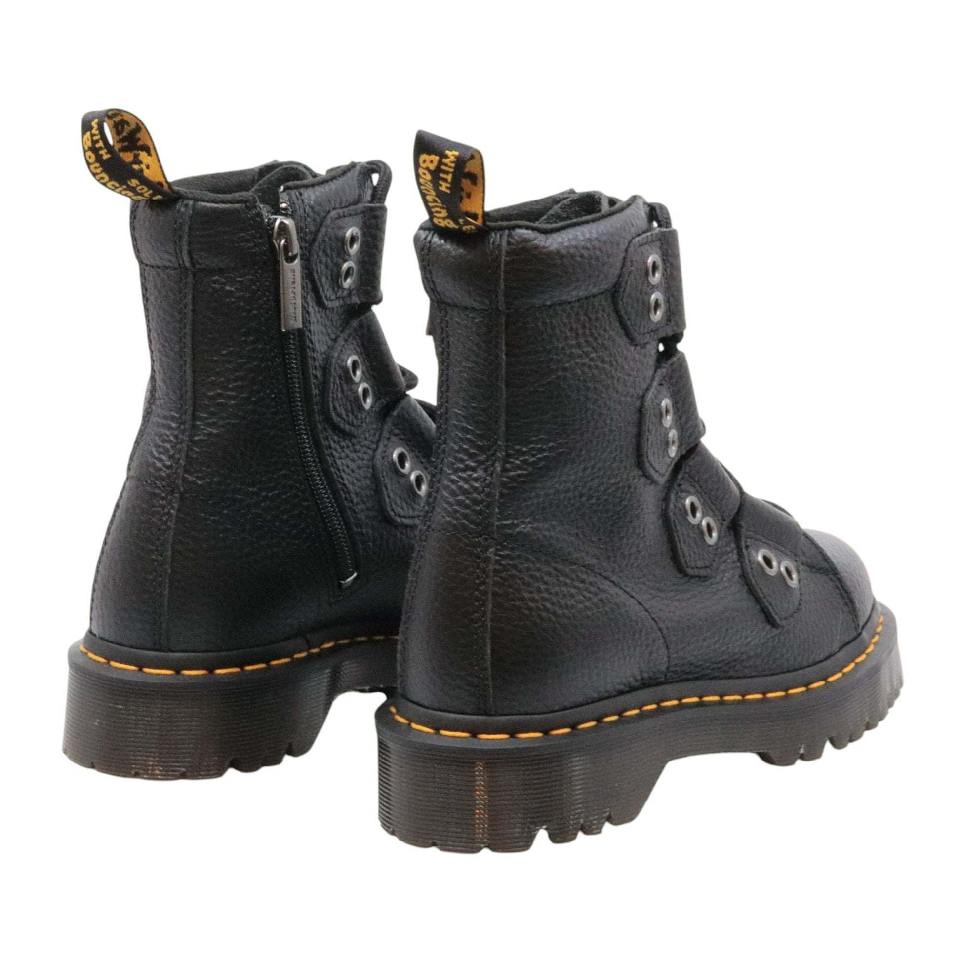 Dr. Martens 1460 Bex LTT in pelle morbida di colore nero 1460LTT4TIEBOOTBLACK DR MARTENS