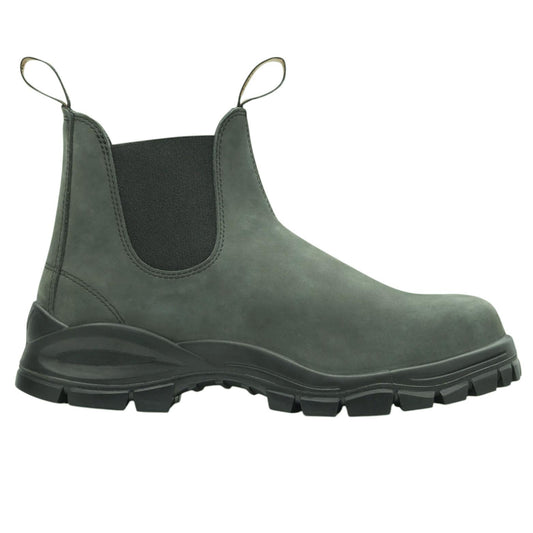 Blundstone 2238 Chelsea Boot unisex in pelle nera rustica 