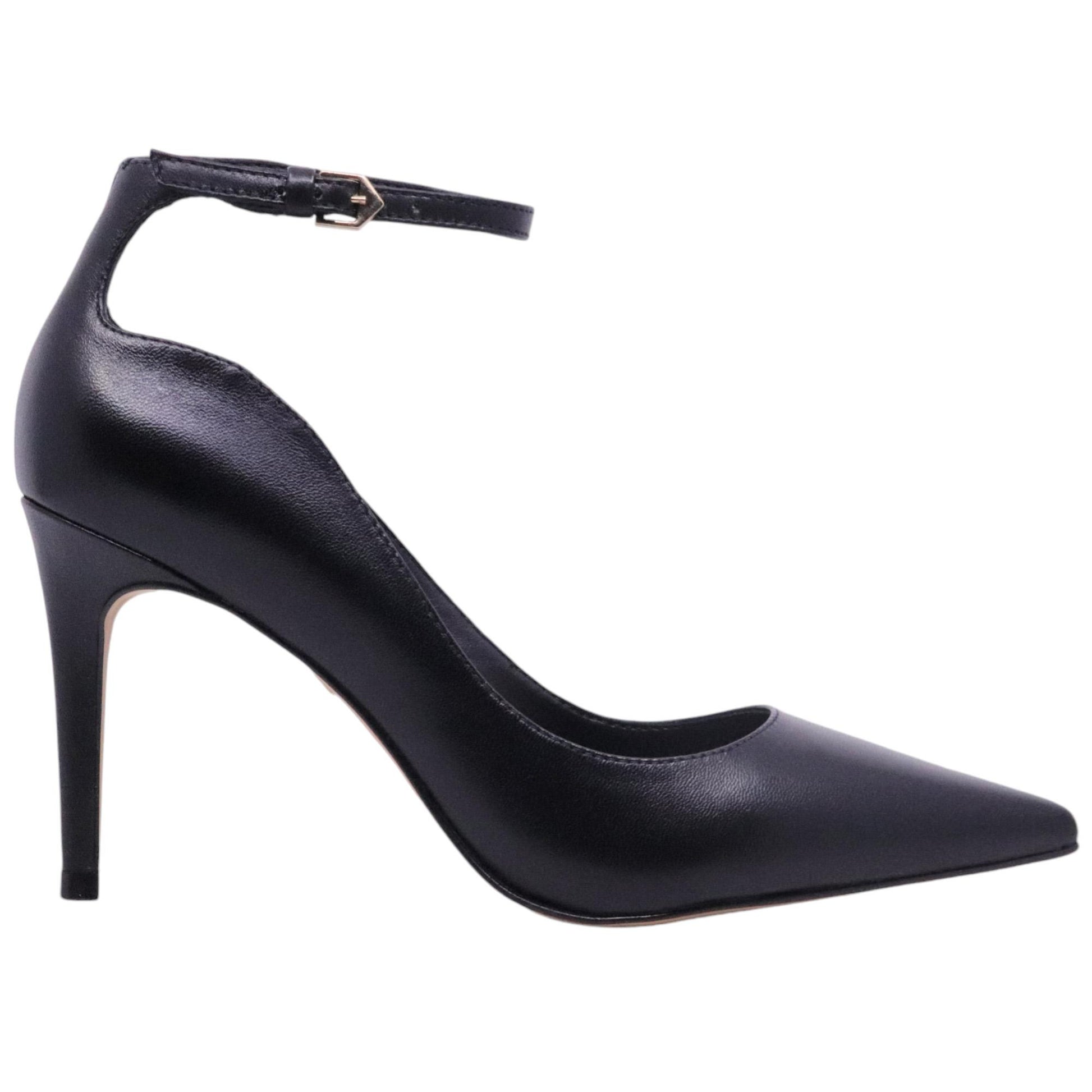 Décolleté donna Carrano 195139 in pelle di colore nero 
