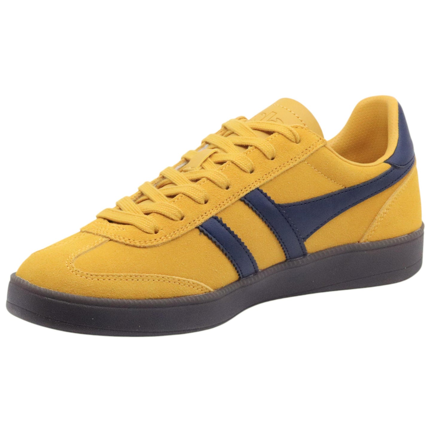 Sneaker uomo Gola Viper Trainers in camoscio giallo 