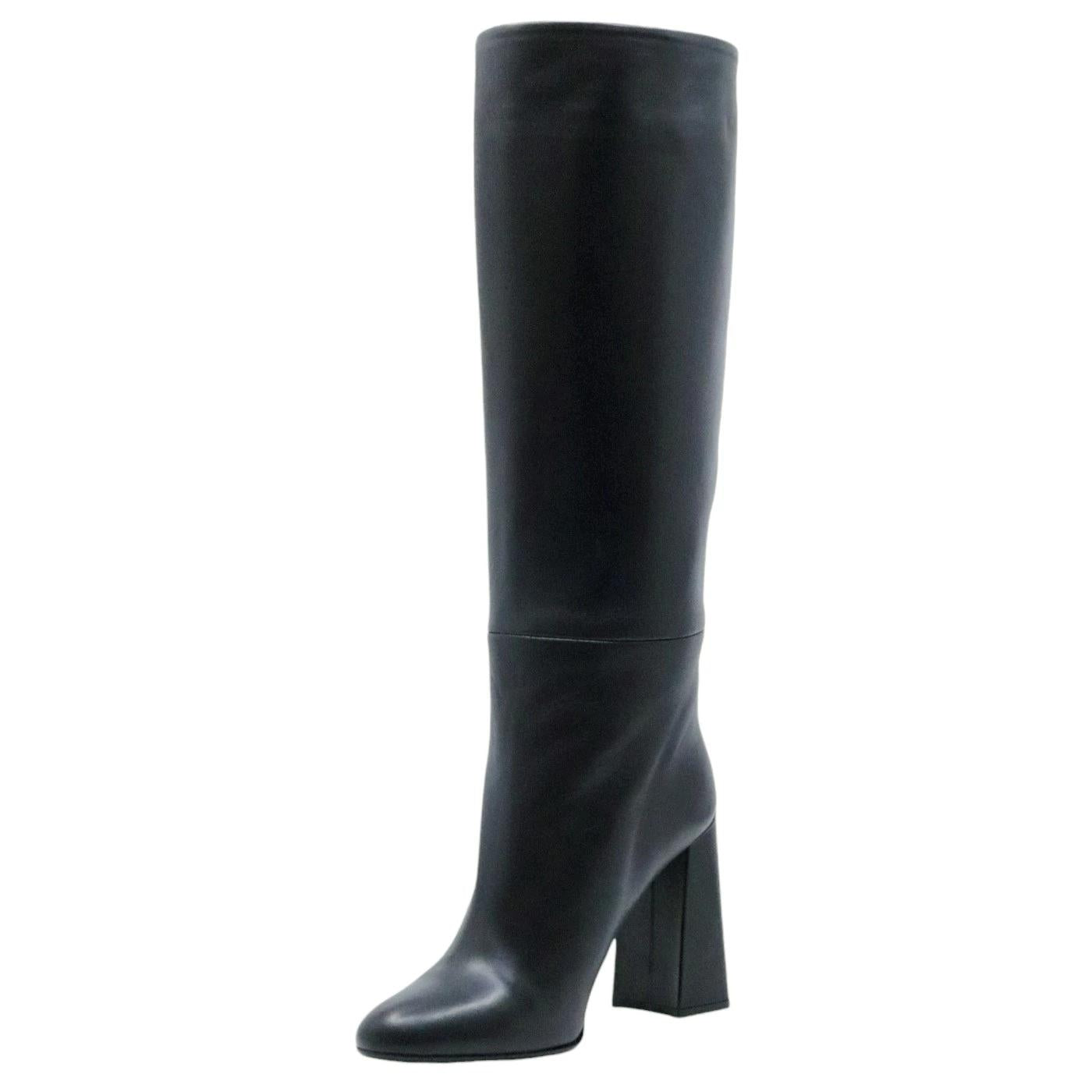 Chantal 1962 2463 stivale donna in pelle nera 