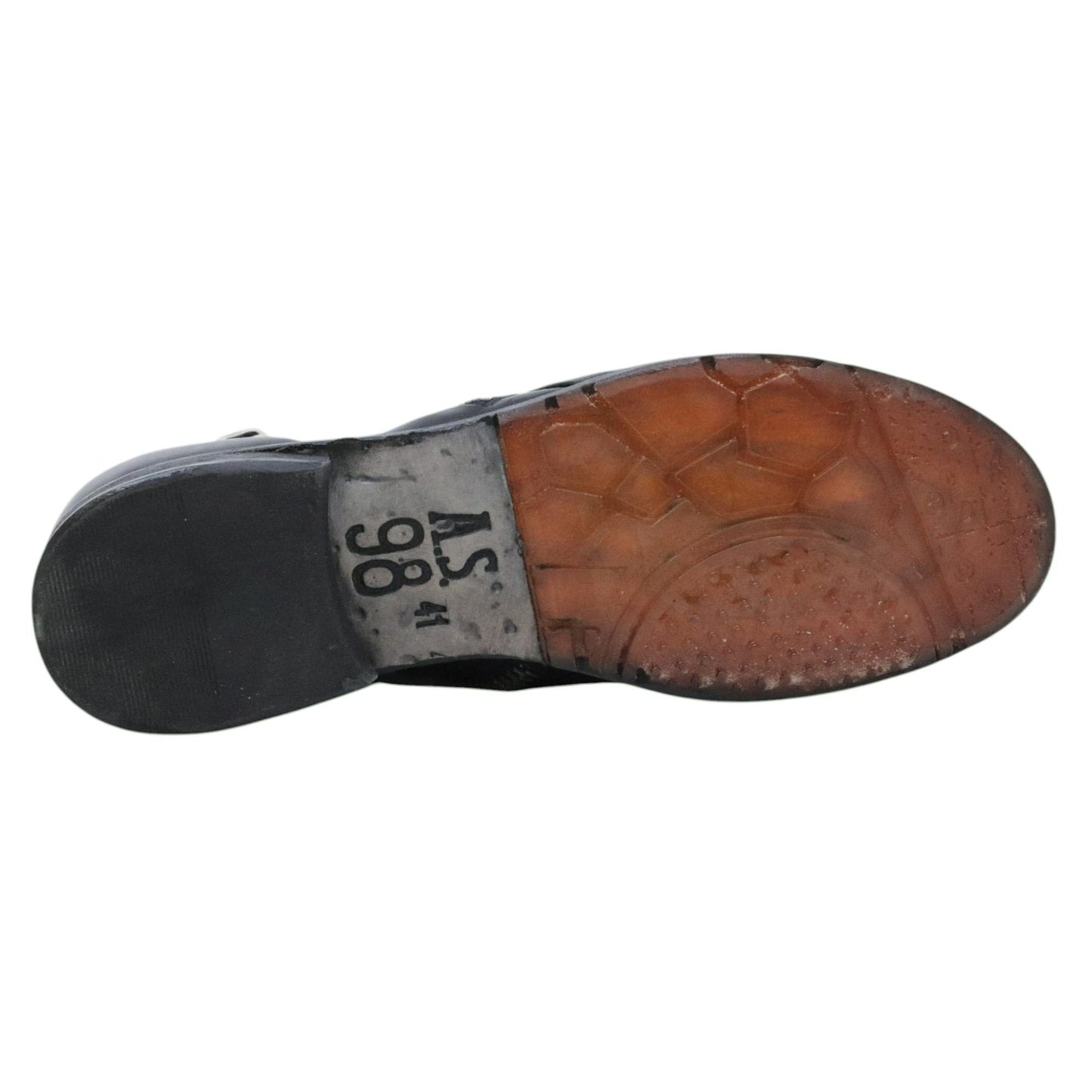 AS98 401216 Clash stivaletto donna in pelle nera 