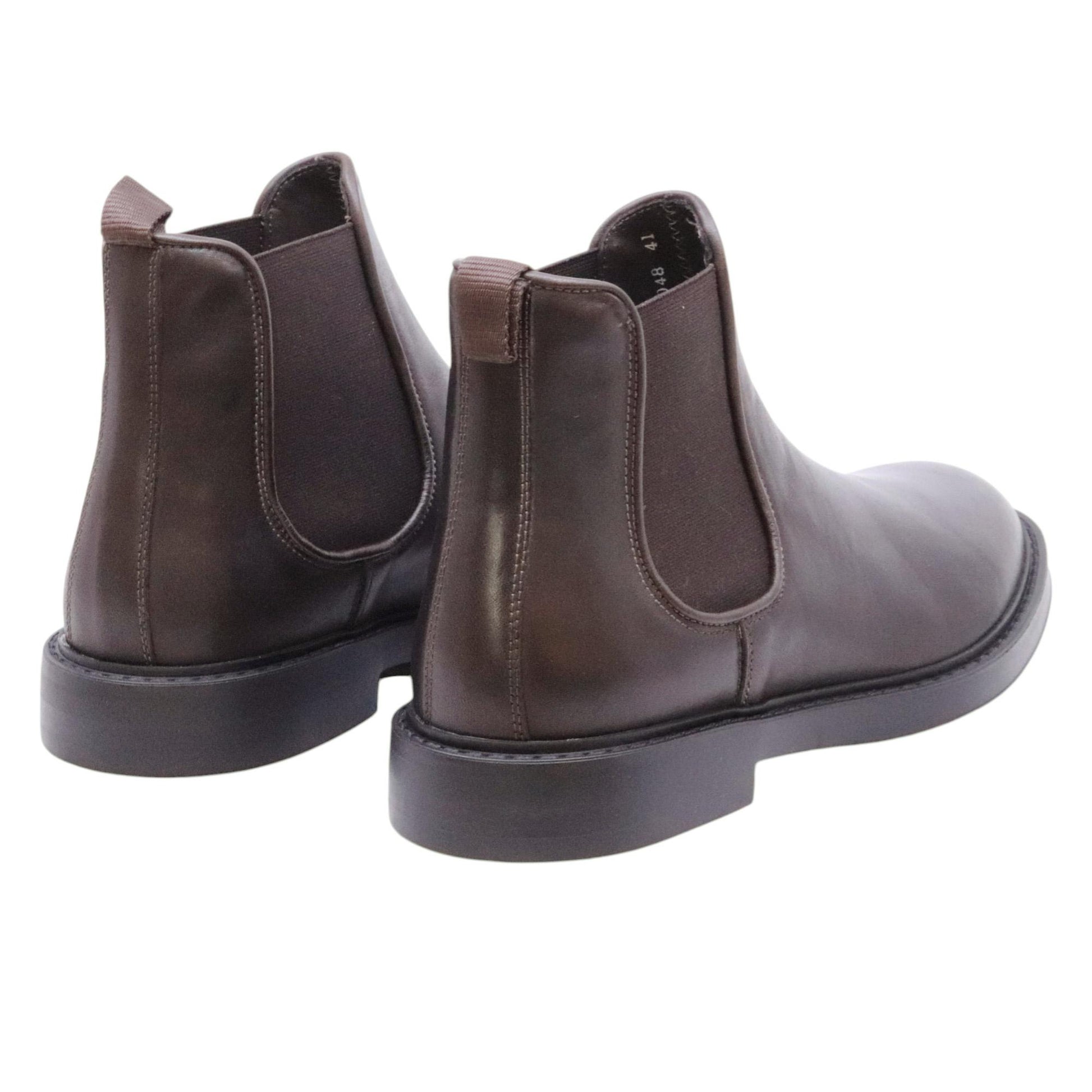 Antica Cuoieria 23048 Chelsea Boot uomo in pelle marrone 
