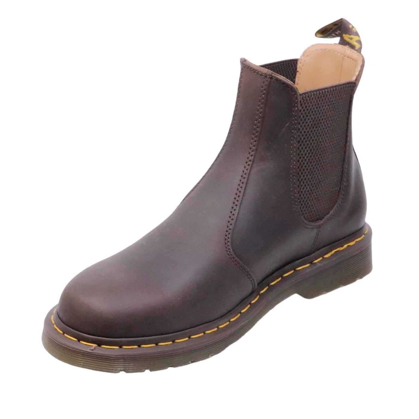 Dr. Martens 2976 YS Beatles in pelle marrone scuro 