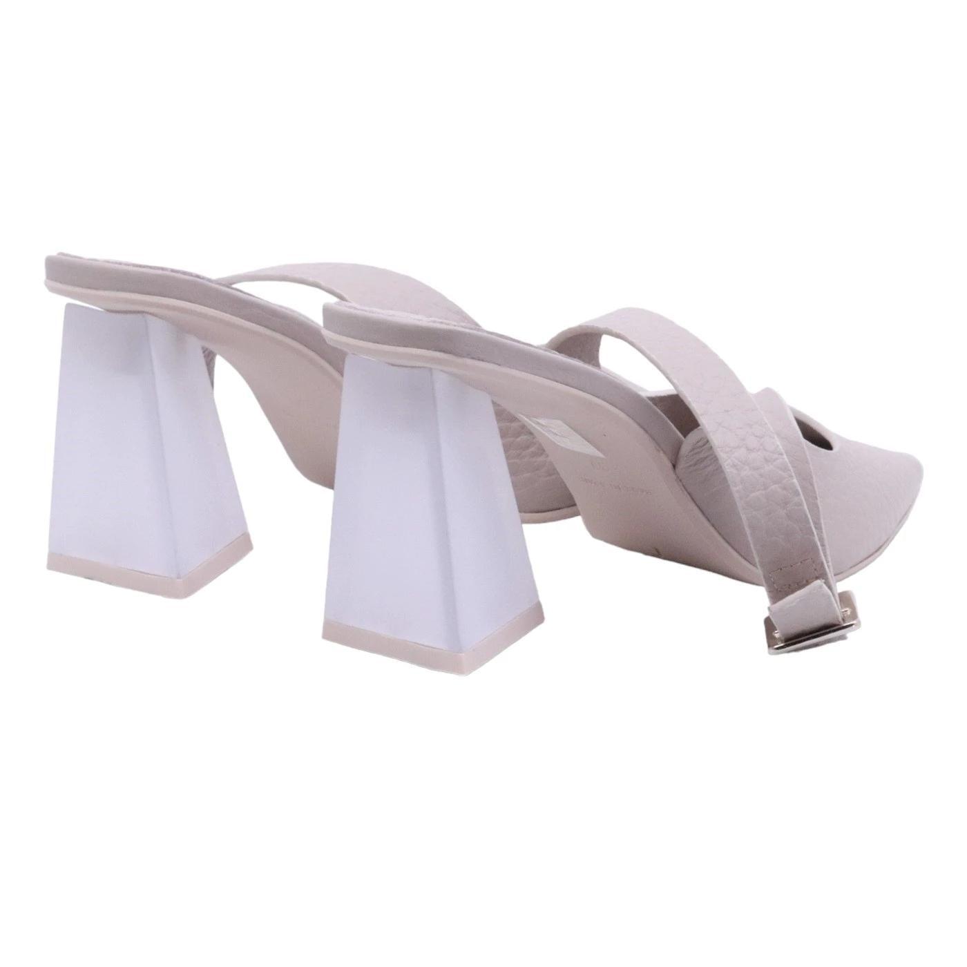 Ras 7636 slingback donna in pelle nude 