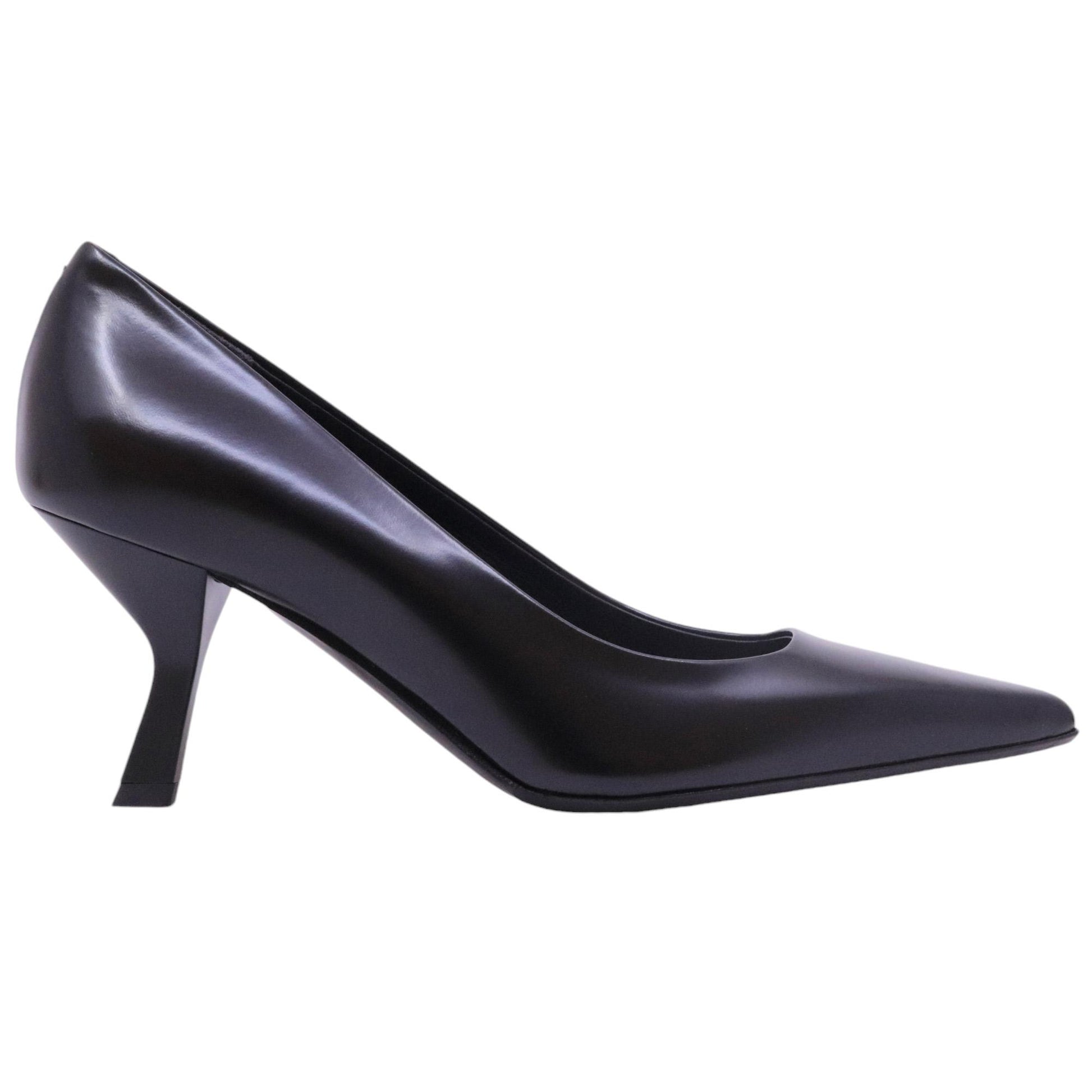 Décolleté donna Sergio Levantesi Kendra 5 in pelle nera 