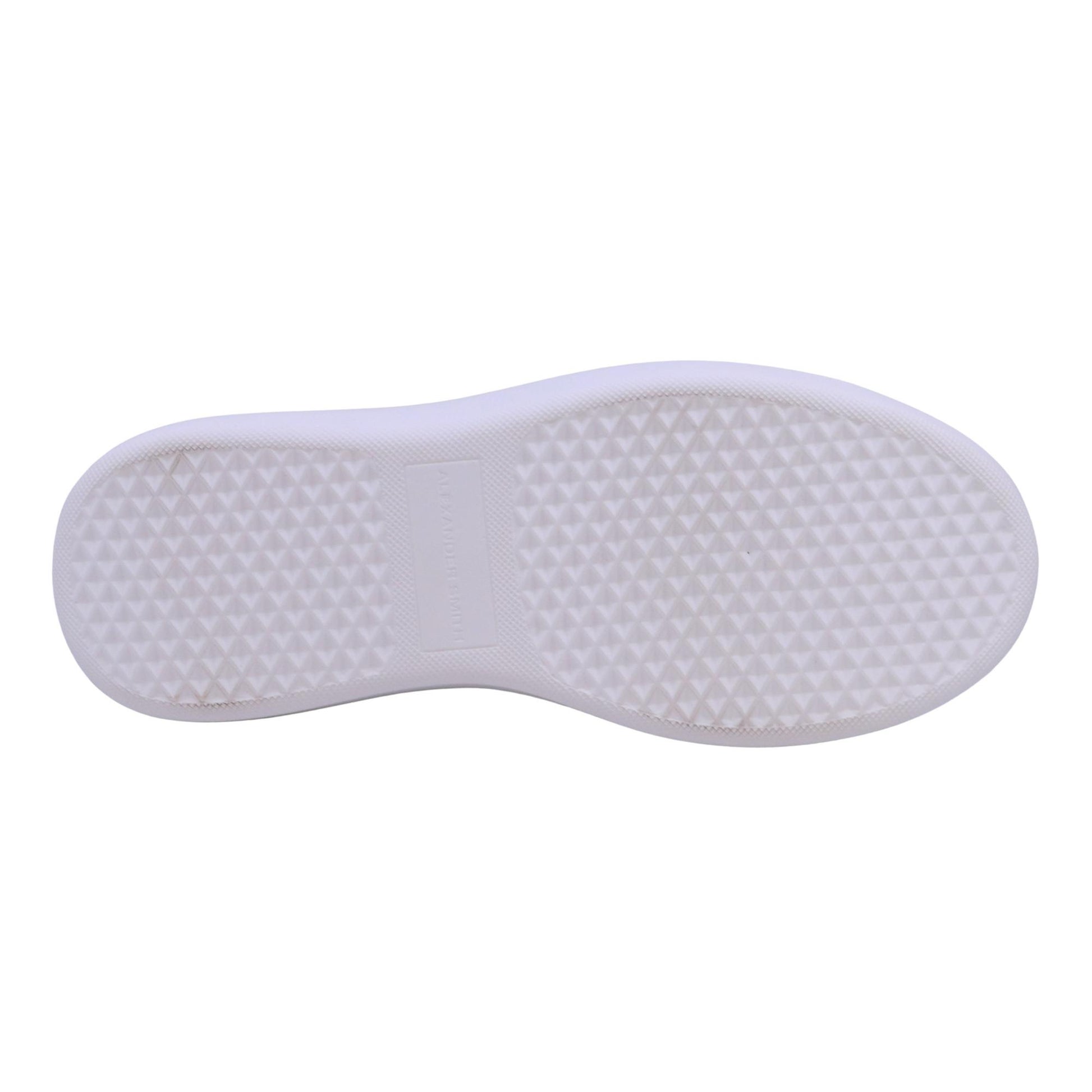 Alexander Smith Wembley 0506 sneaker donna pelle bianca tallone iridescente nude con strass 