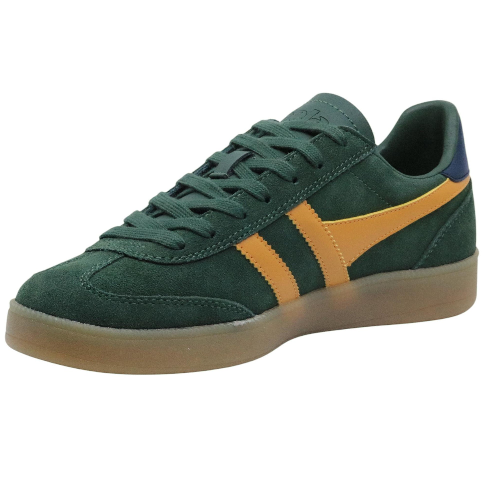 Sneaker uomo Gola Viper Trainers in camoscio verde 