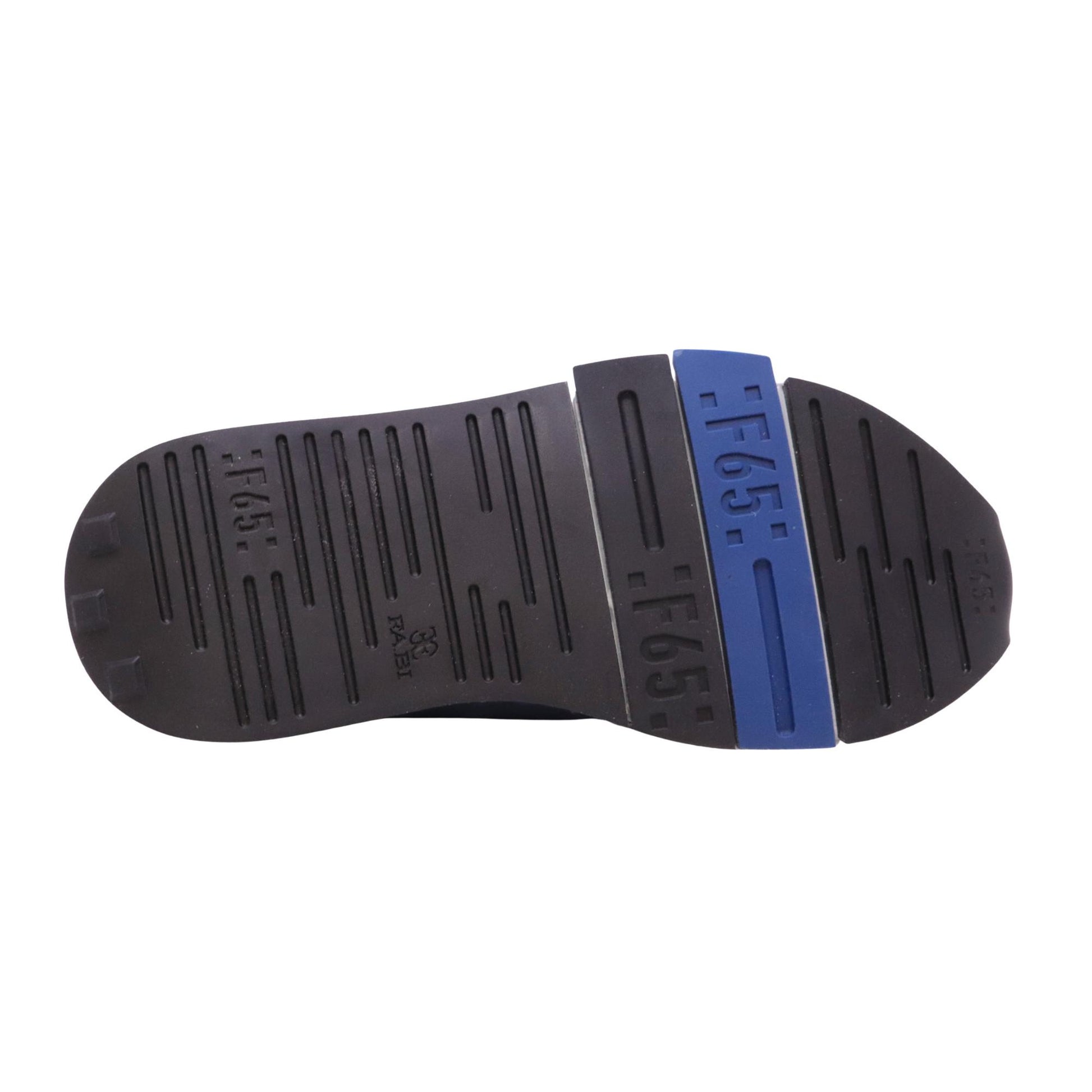 F65 Fabi FU1436X Sensory Ceruleo sneaker uomo in camoscio 