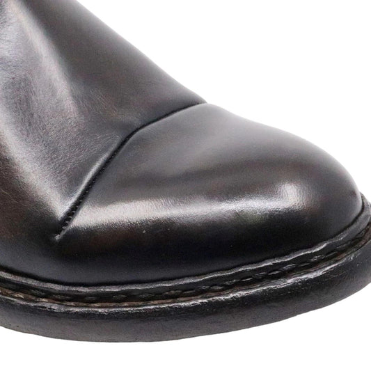 Chelsea Boot uomo Crispiniano in pelle di colore marrone 