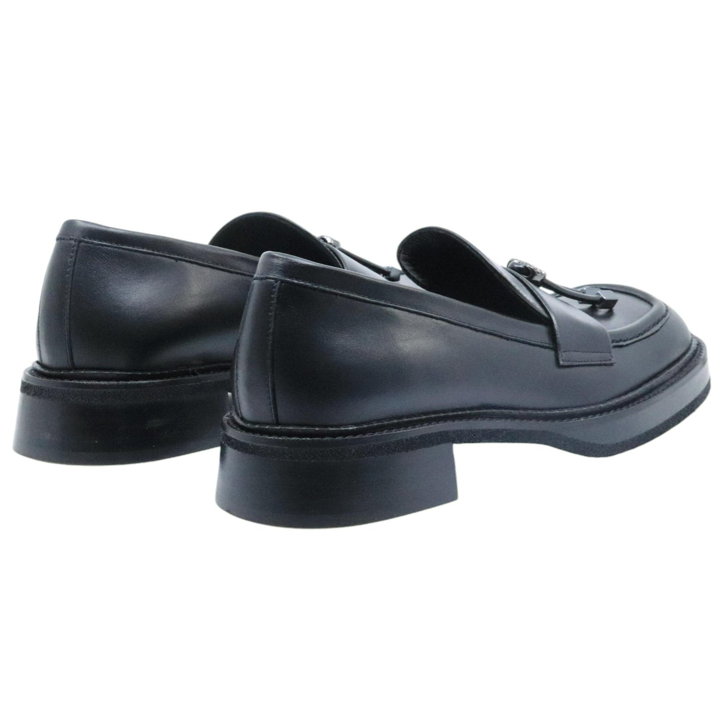 Ras 7850 mocassino da donna in pelle nera 