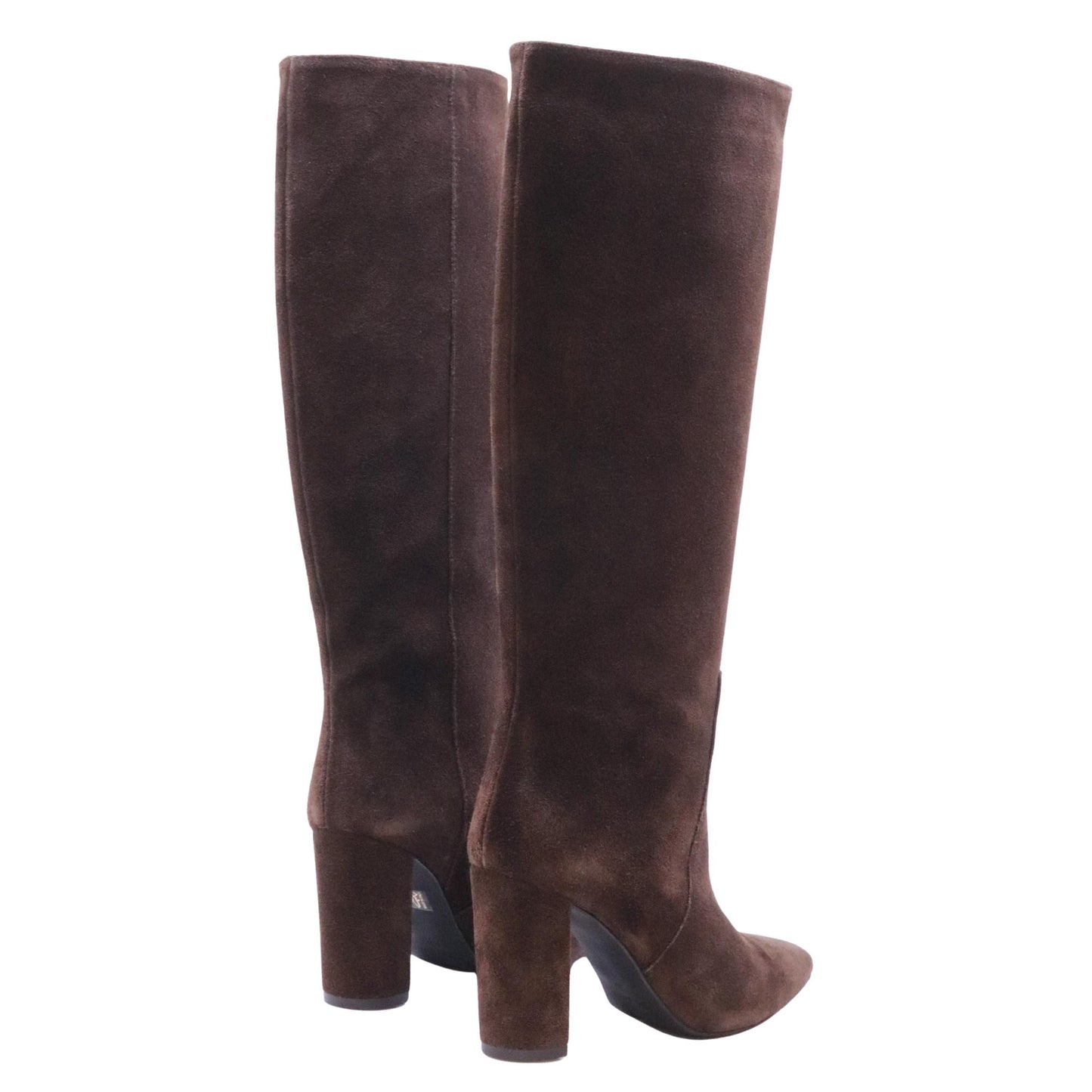 Ranyé 1000 stivale donna camoscio marrone testa di moro 