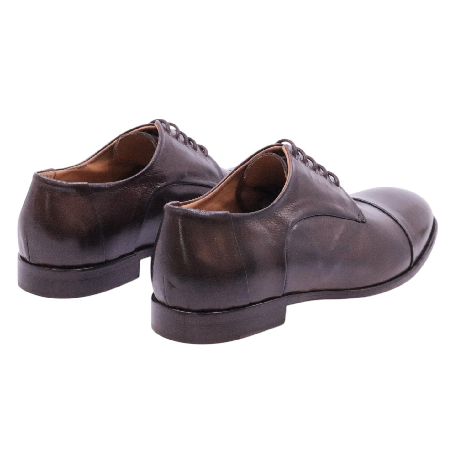 Crispiniano 124 scarpa derby uomo pelle marrone 