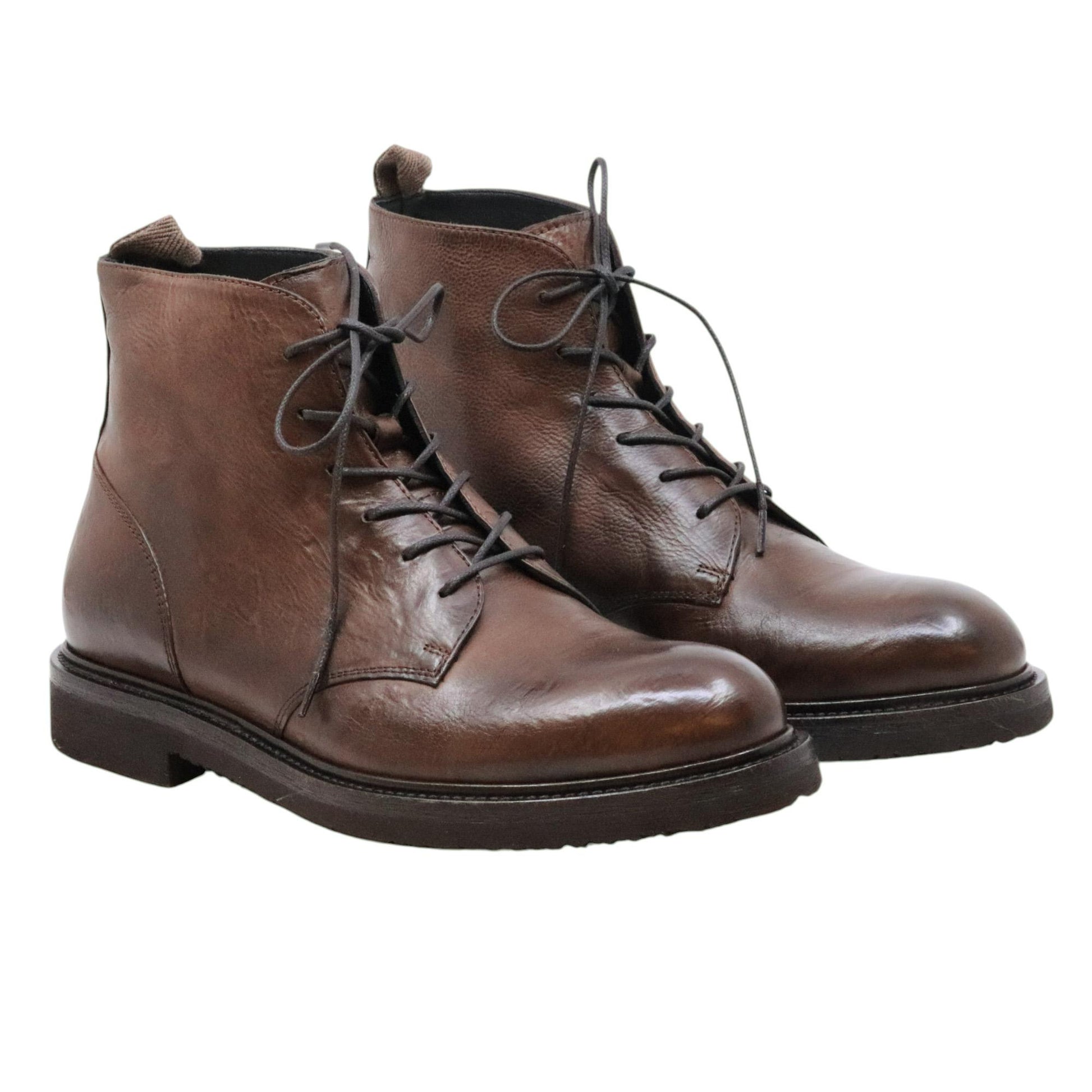 Ducanero 2925 stivaletto vitello marrone 