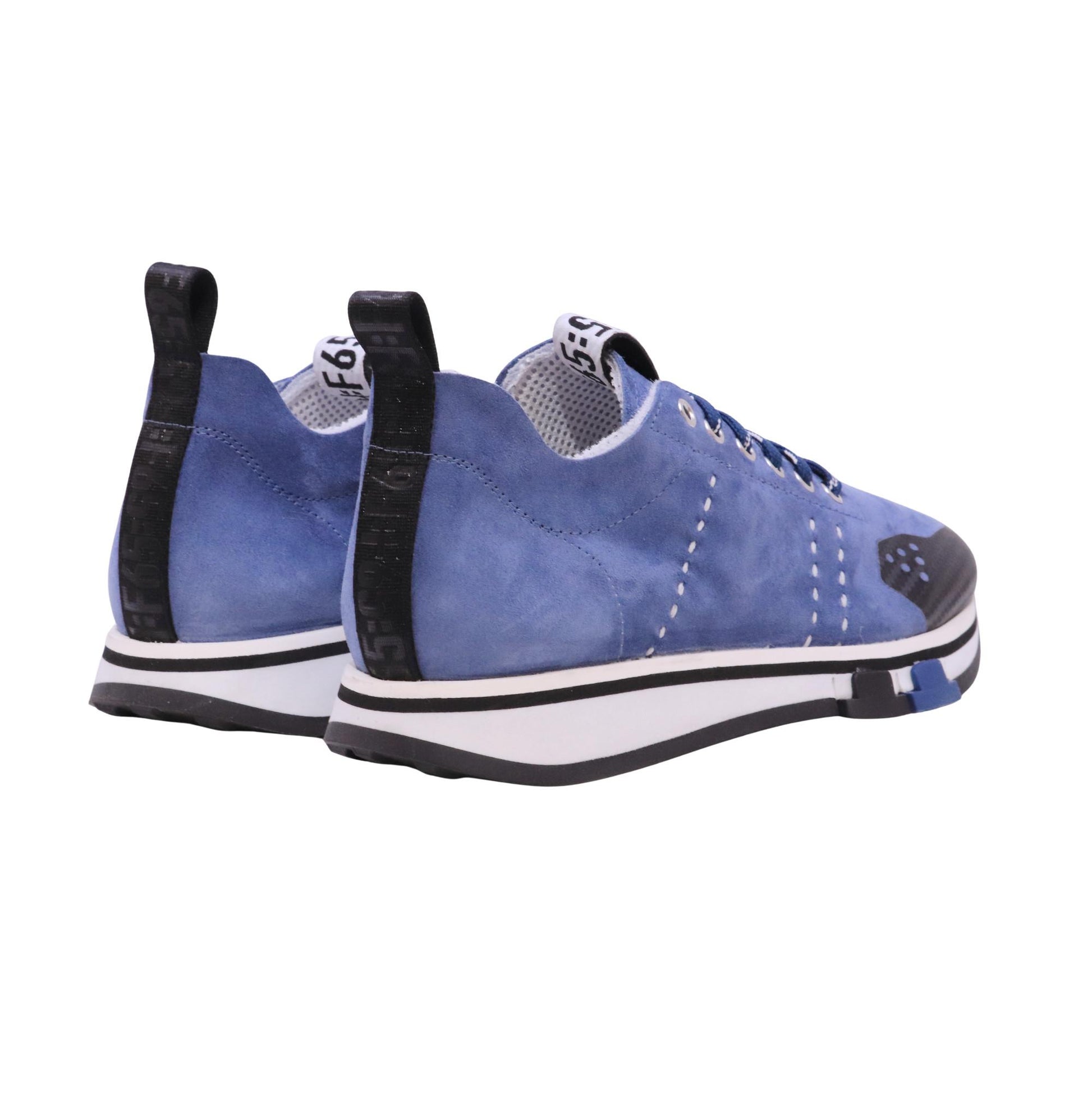 F65 Fabi FU1436X Sensory Ceruleo sneaker uomo in camoscio 