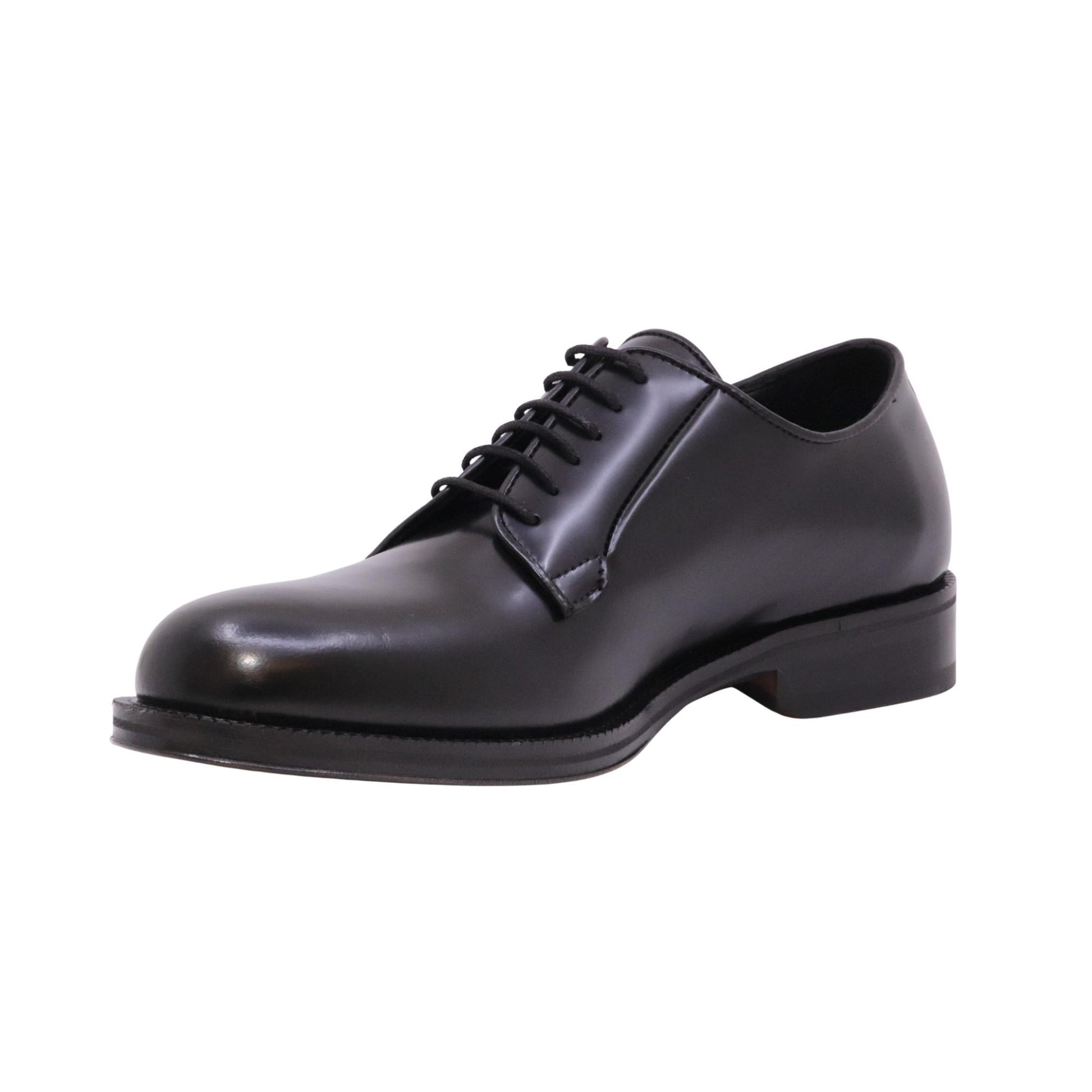 Ducanero derby uomo 2755 in pelle abrasivata nera 