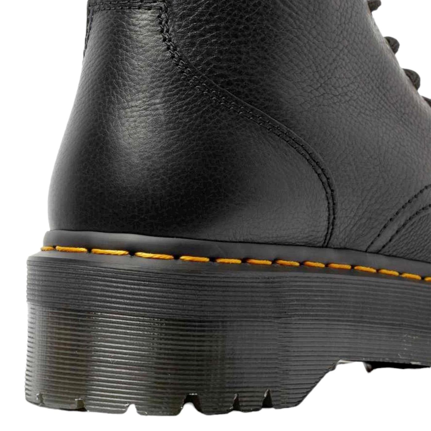 Dr. Martens Jadon III anfibio platform donna in pelle pisa nera 