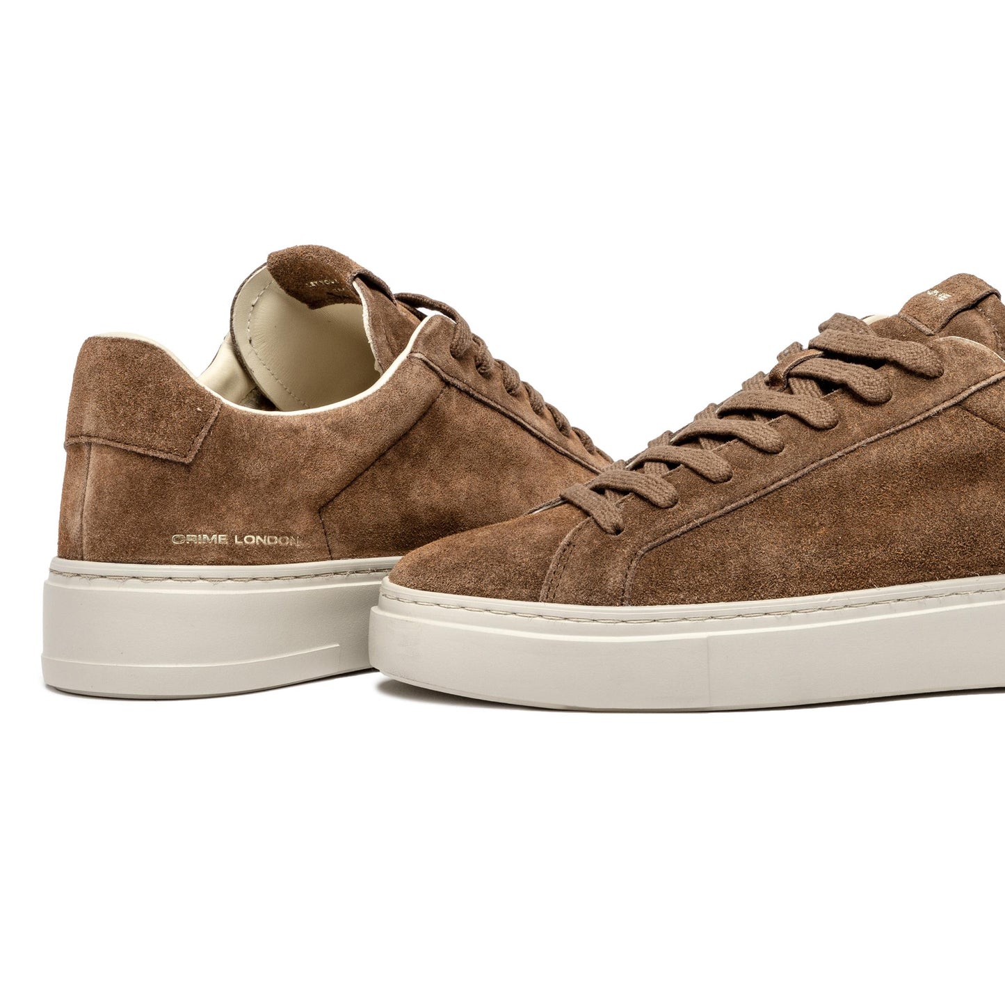 Crime London 11401 Belize sneaker da uomo in camoscio marrone 