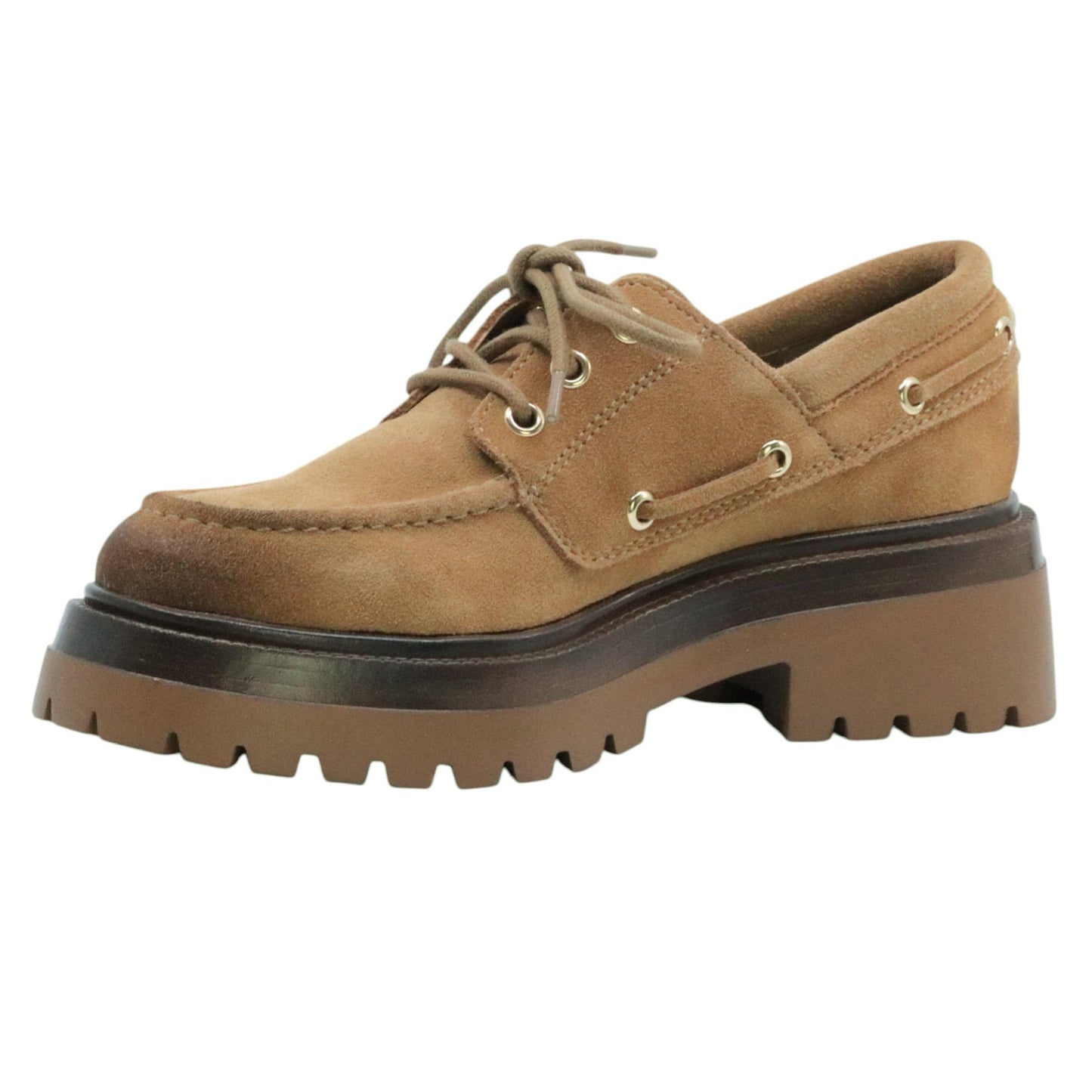 Steve Madden Detroit mocassini in suede taupe 