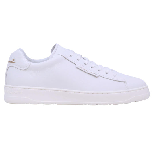 Voile Blanche Layton Clean sneaker uomo in pelle bianca 