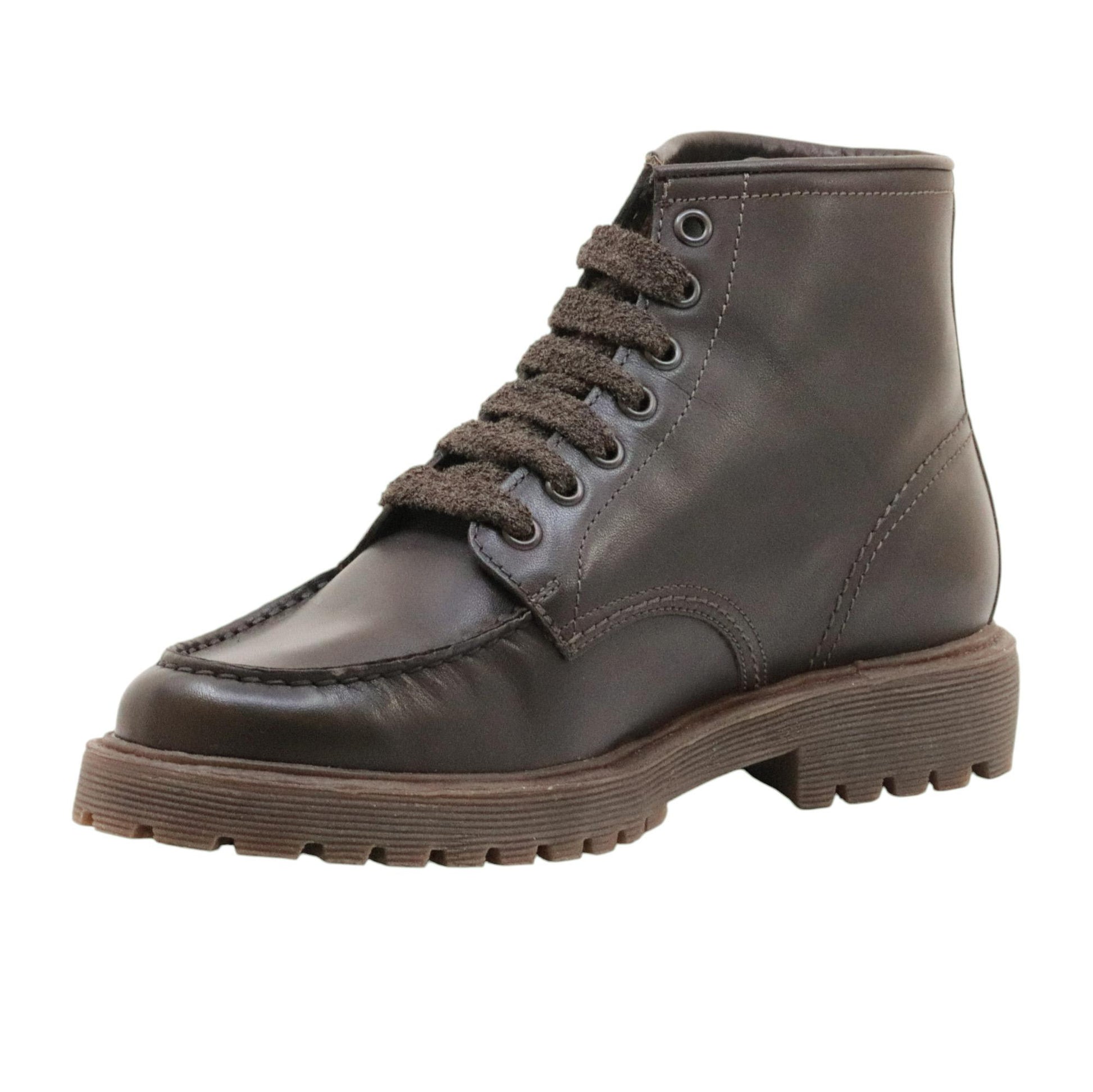 Antica Cuoieria 23059 stivaletto uomo in pelle marrone 