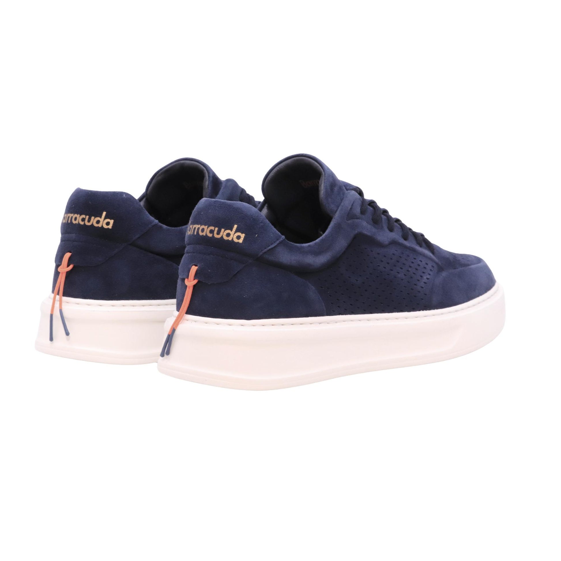 Barracuda Phoenix BU3612 navy sneaker in camoscio traforato 