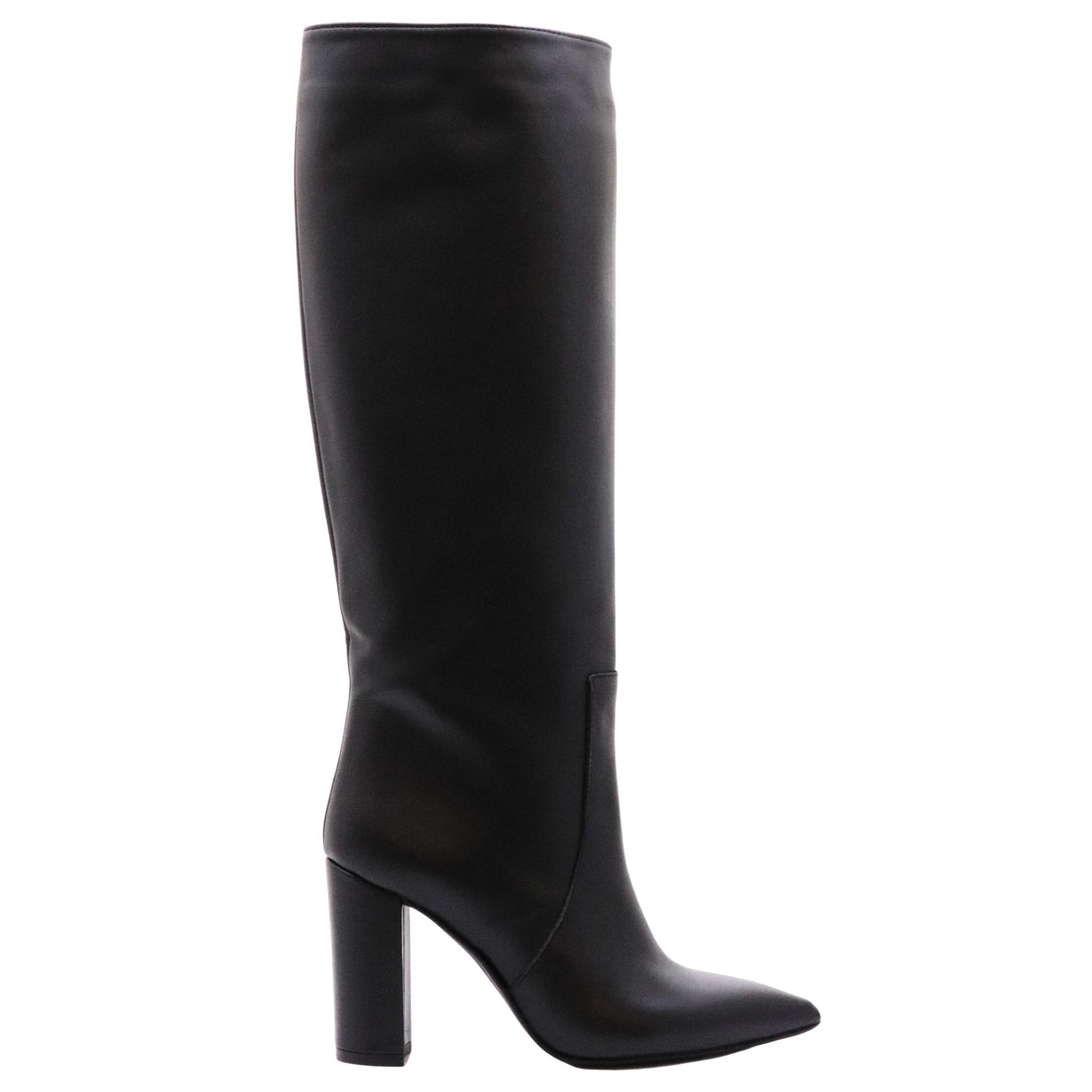 Ranyé 1000 stivale donna in pelle nera 