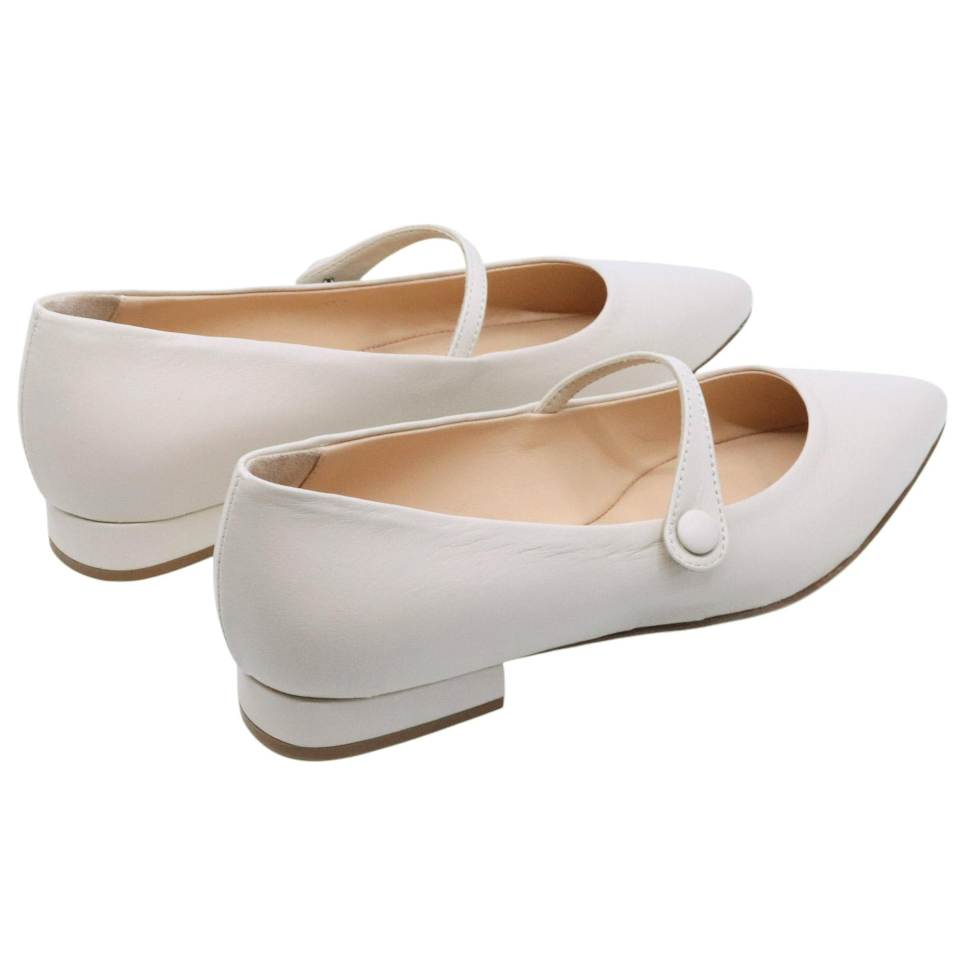 Ballerina donna Le Briella Z917 in pelle beige 