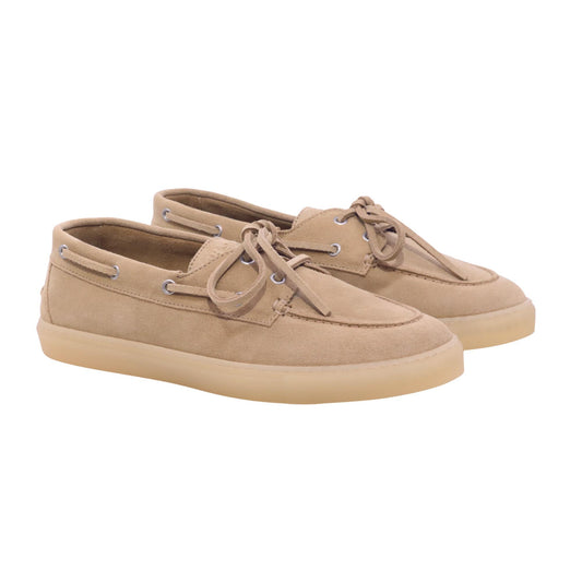 Copenhagen Studios CPH160 scarpa da barca uomo in camoscio Sand Cream 