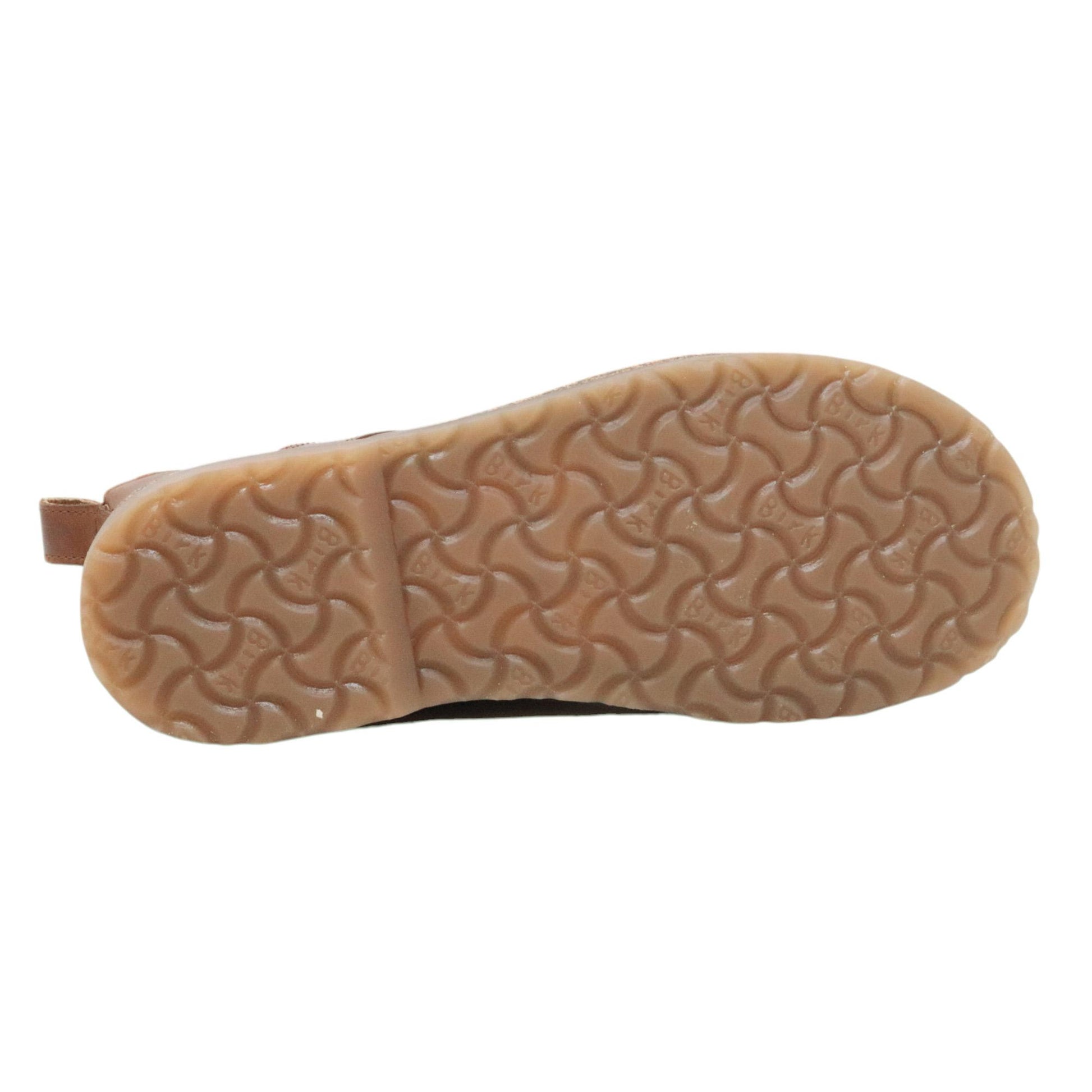 Birkenstock Bryson stivaletto uomo stringato in pelle cognac 