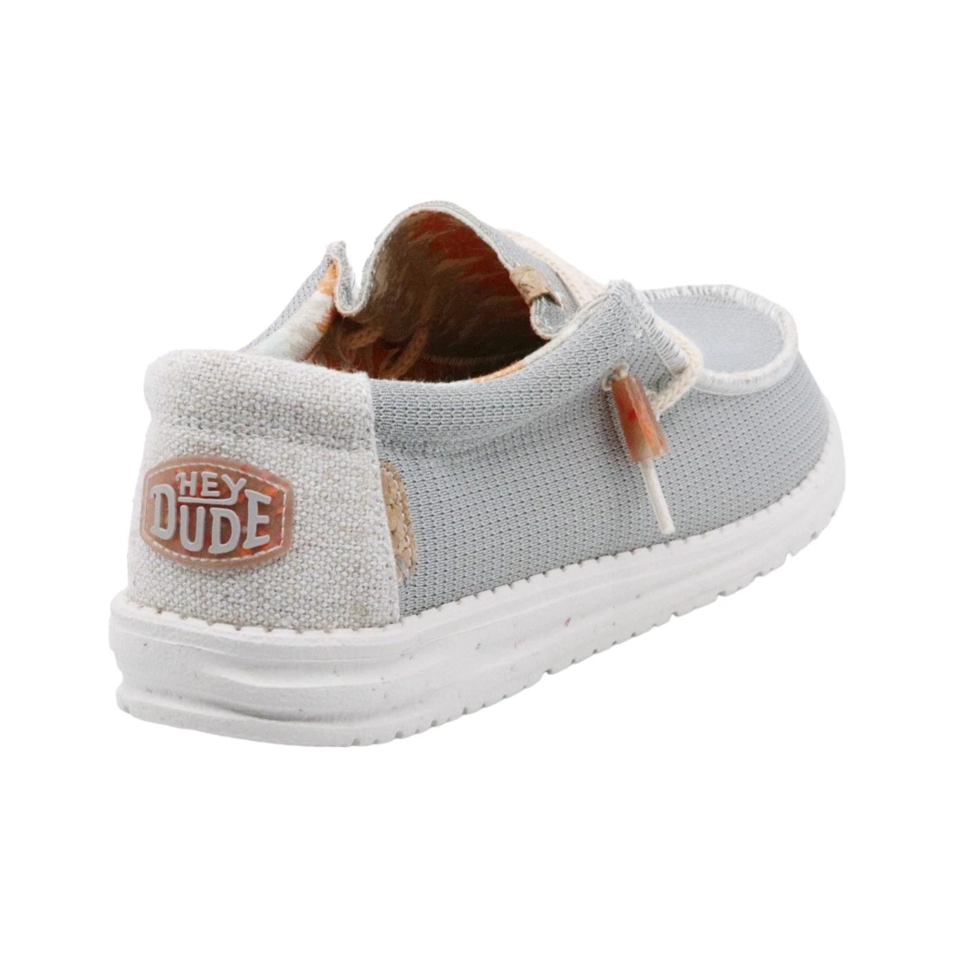 Hey Dude Wally Eco Knit sneaker uomo in tessuto 