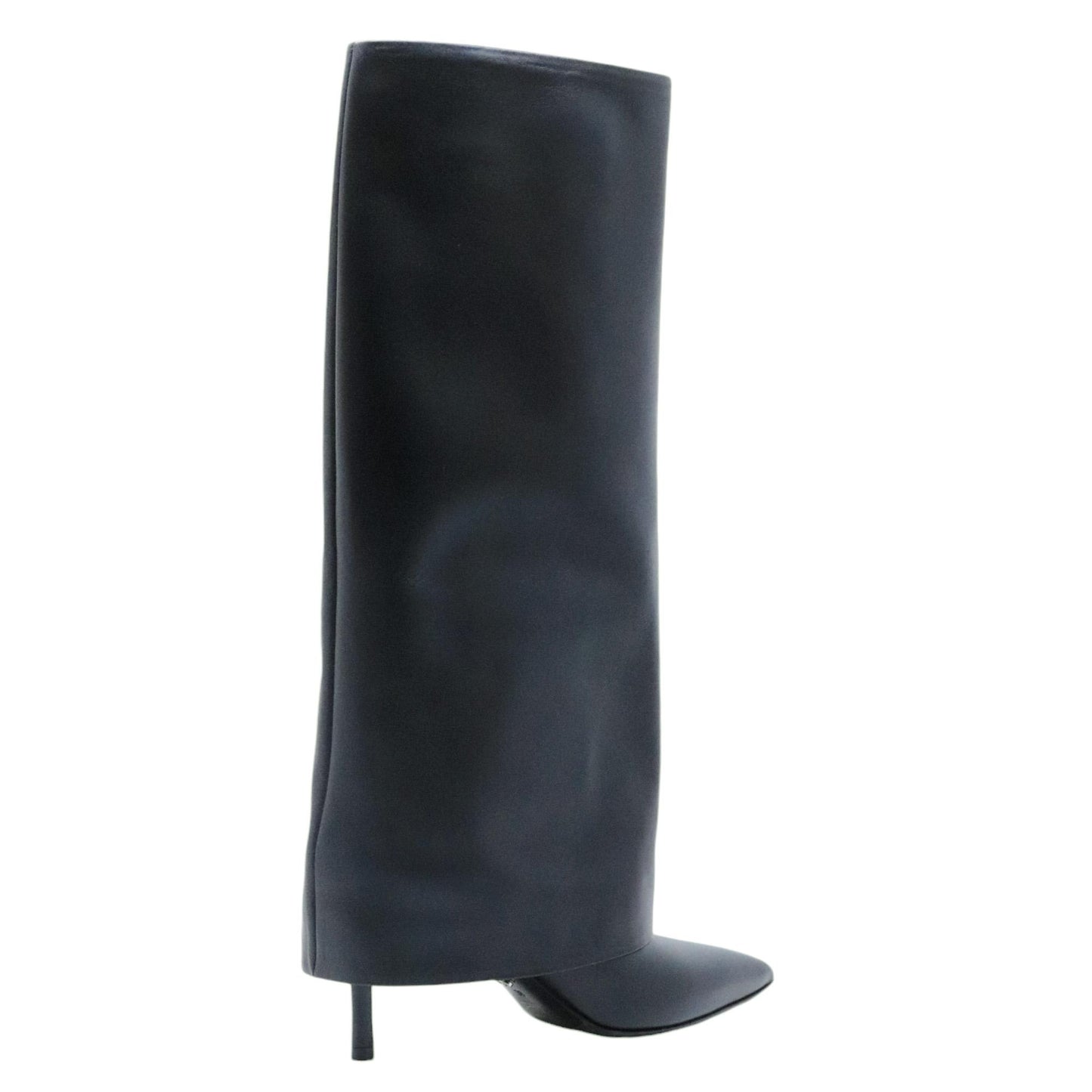 Stivale con ghetta Sergio Levantesi Gorizia in pelle nera 