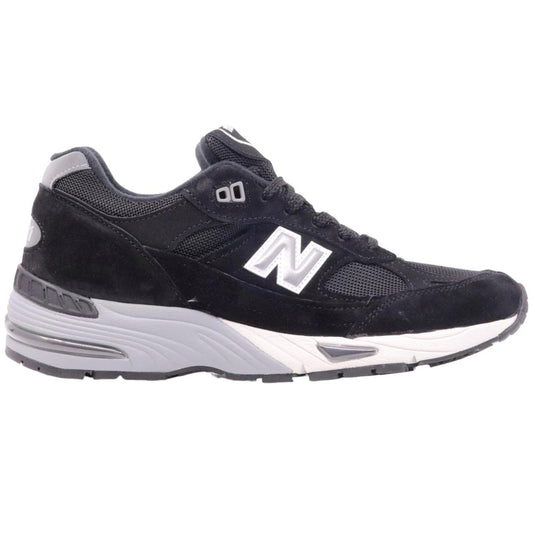 New Balance 991 sneaker unisex in tessuto e camoscio nero 