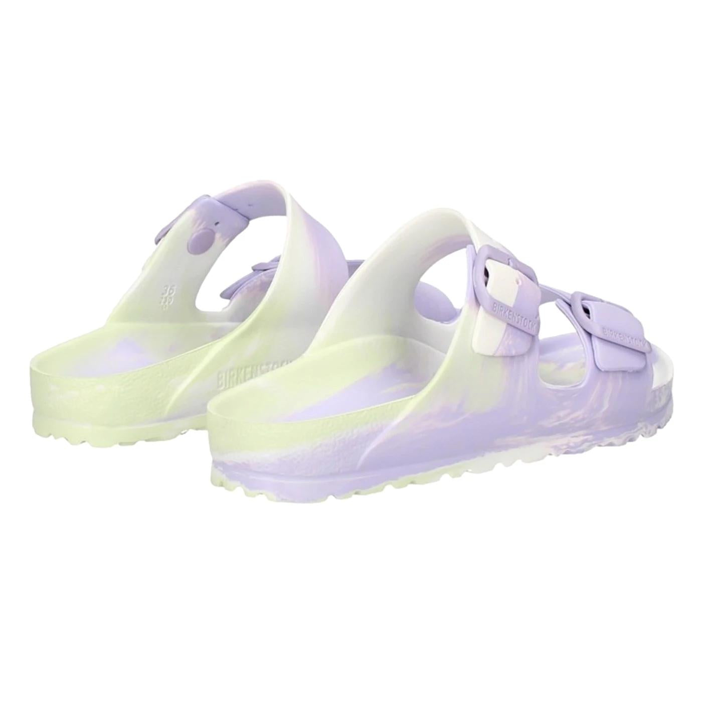 Birkenstock Arizona EVA Faded Lime Multicolor sandalo donna uomo waterproof ultraleggero 
