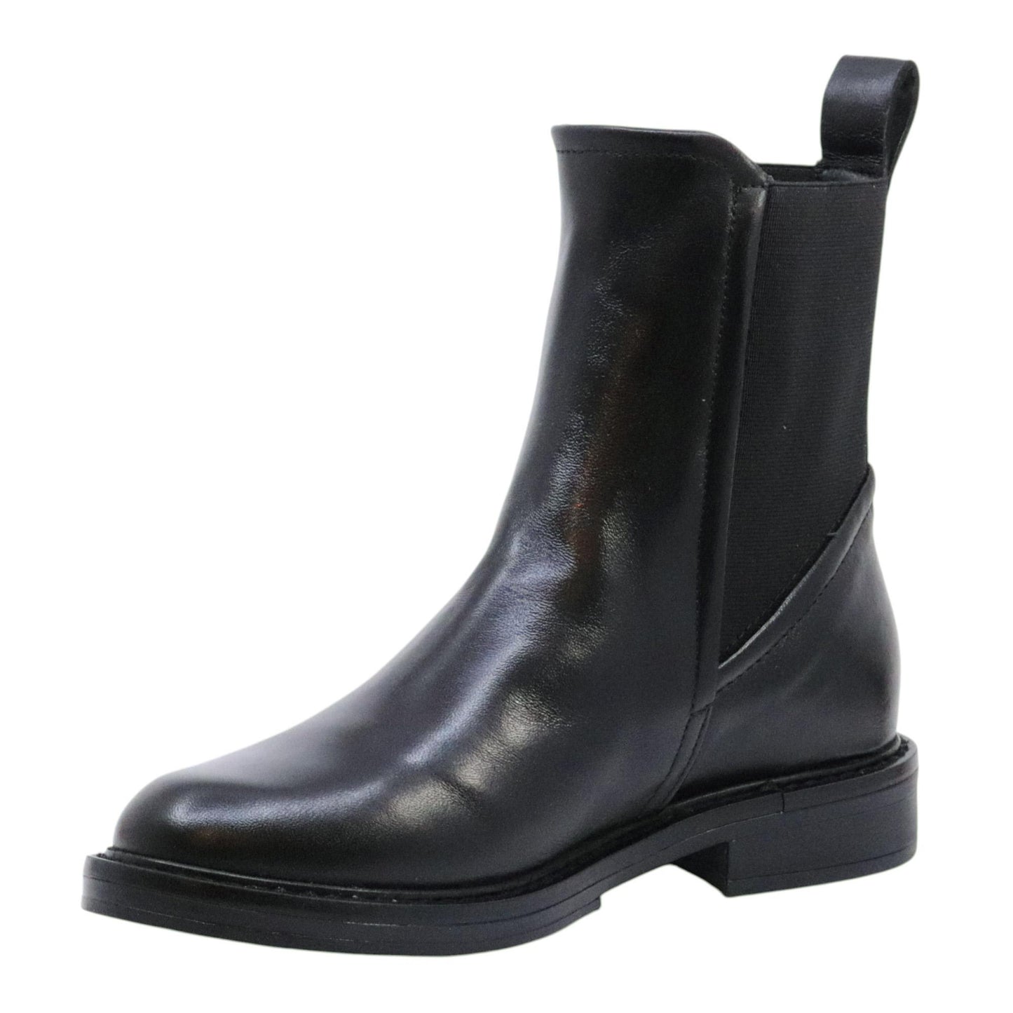 MJUS T81223 Fatima chelsea boot donna in pelle nera 