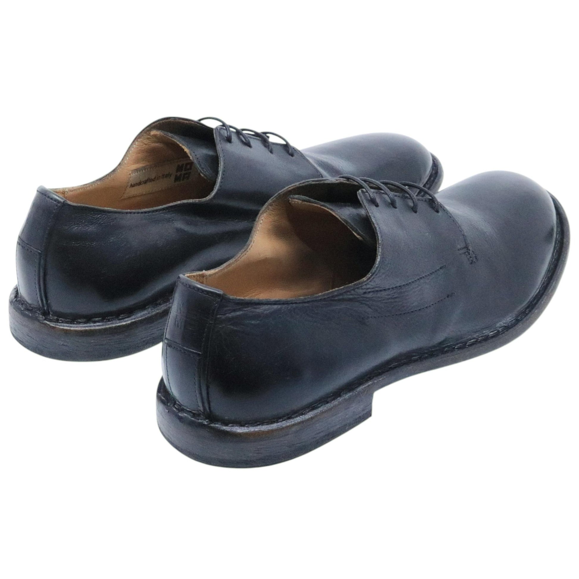 Scarpa derby uomo Moma 14501A in pelle nera 
