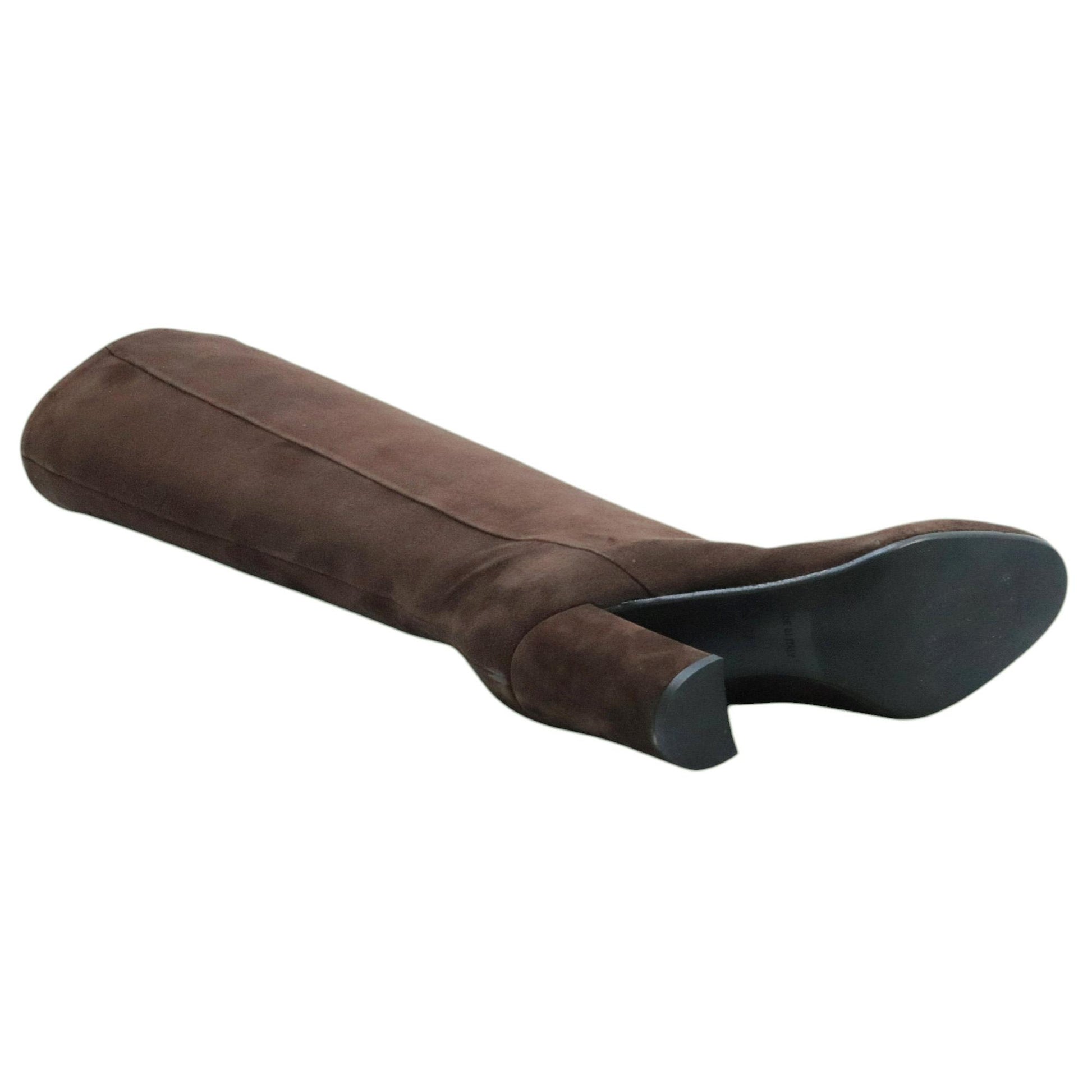 Bianca Di R3146 stivale donna in camoscio marrone 