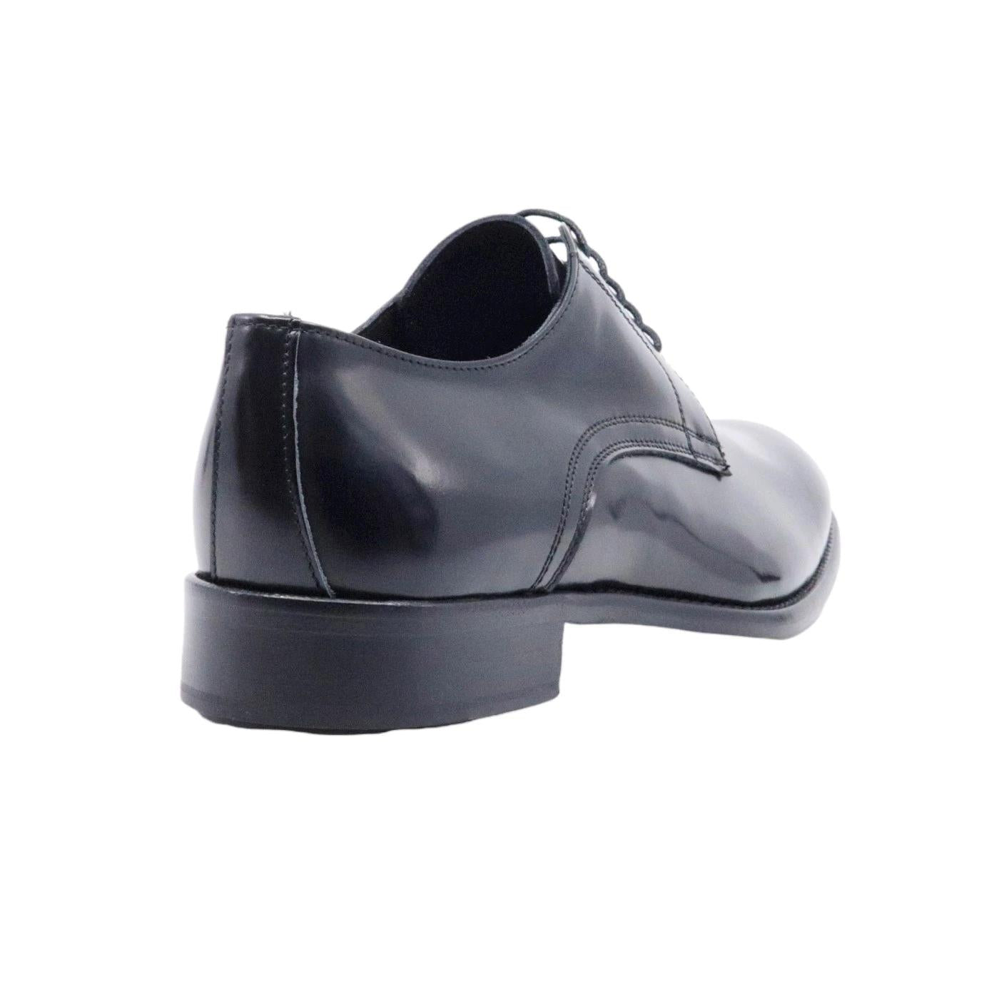 Scarpa Derby uomo Florsheim in pelle spazzolata di colore nero 