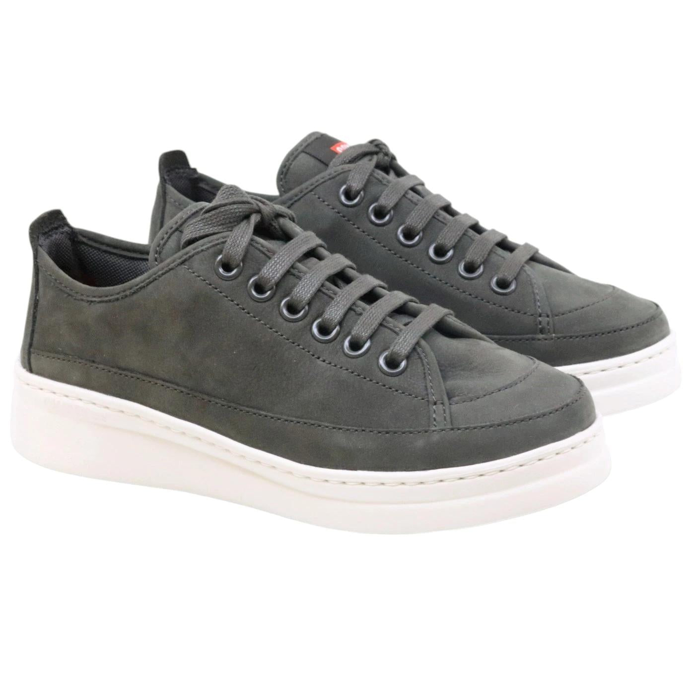 Sneaker donna Camper K201626-010 in pelle grigia 