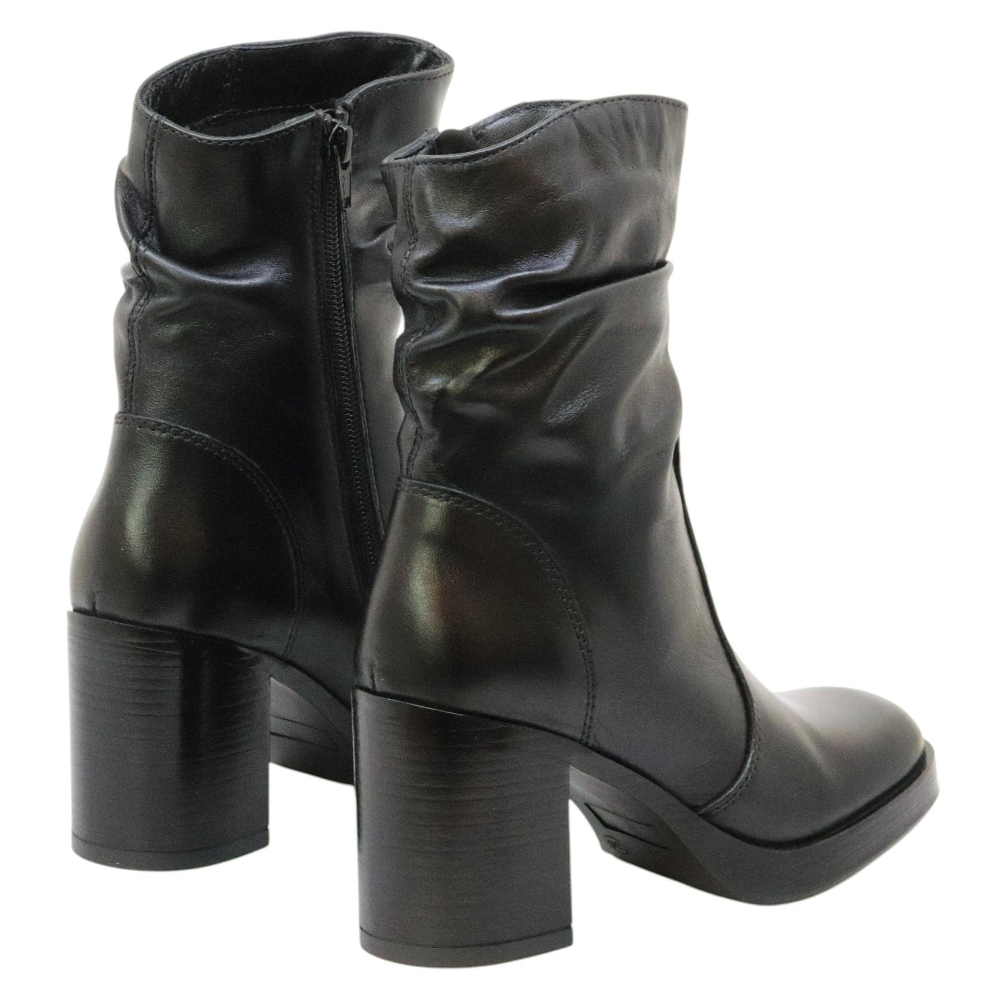 MJUS Mailey P96227 stivaletto donna in pelle nera 