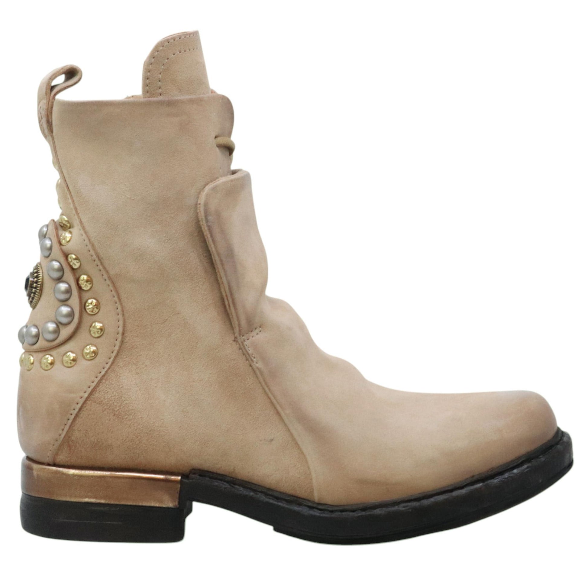 AS98 Aria B80231 anfibio donna in pelle beige chiaro<BR/> 