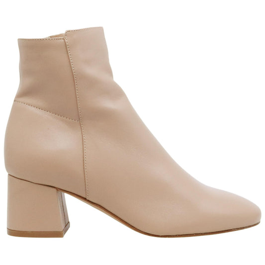 Stivaletto donna Ranyé 133 in pelle cappuccino 