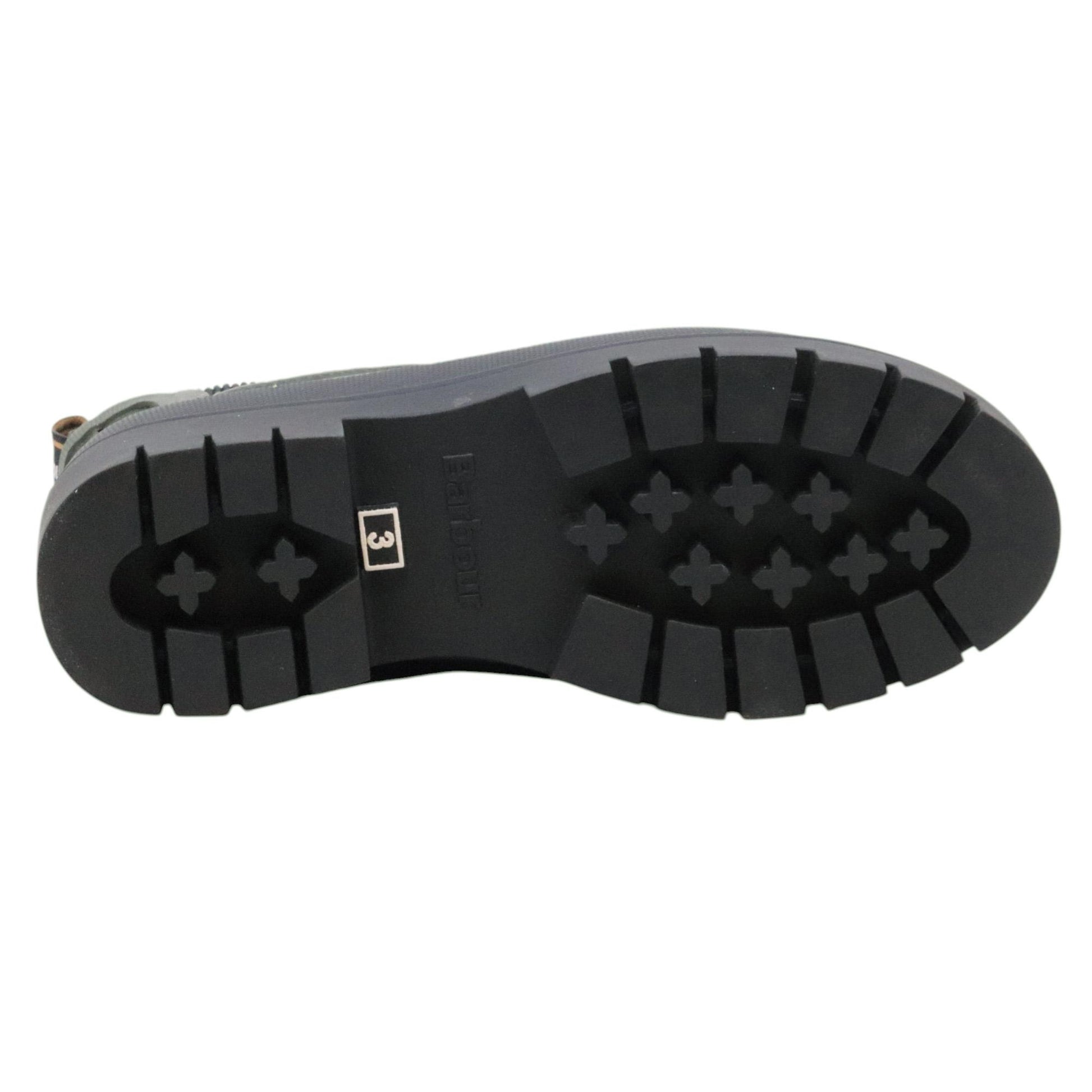 Barbour Halton LRF0100 tronchetto donna in gomma verde oliva 