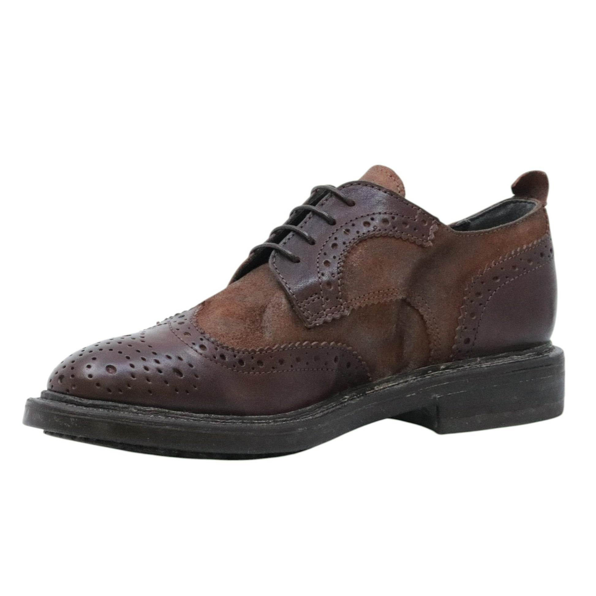 Moma 52514A scarpa uomo in pelle marrone 